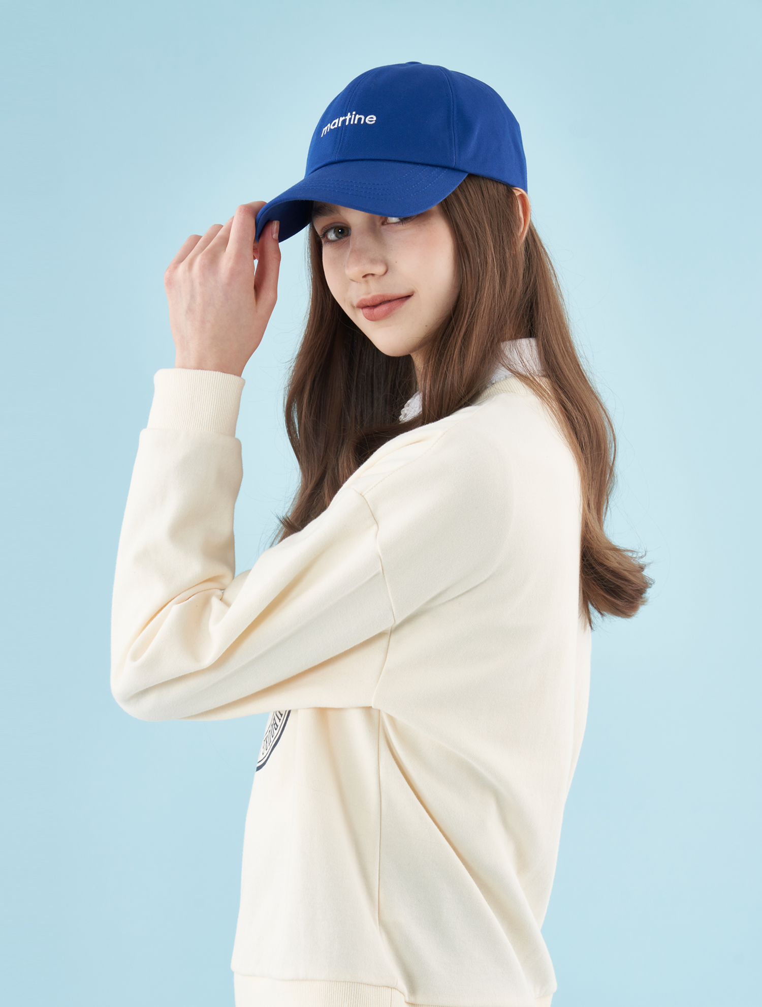 Minimal Logo Basic Cap_Royal Blue (QABW31144)