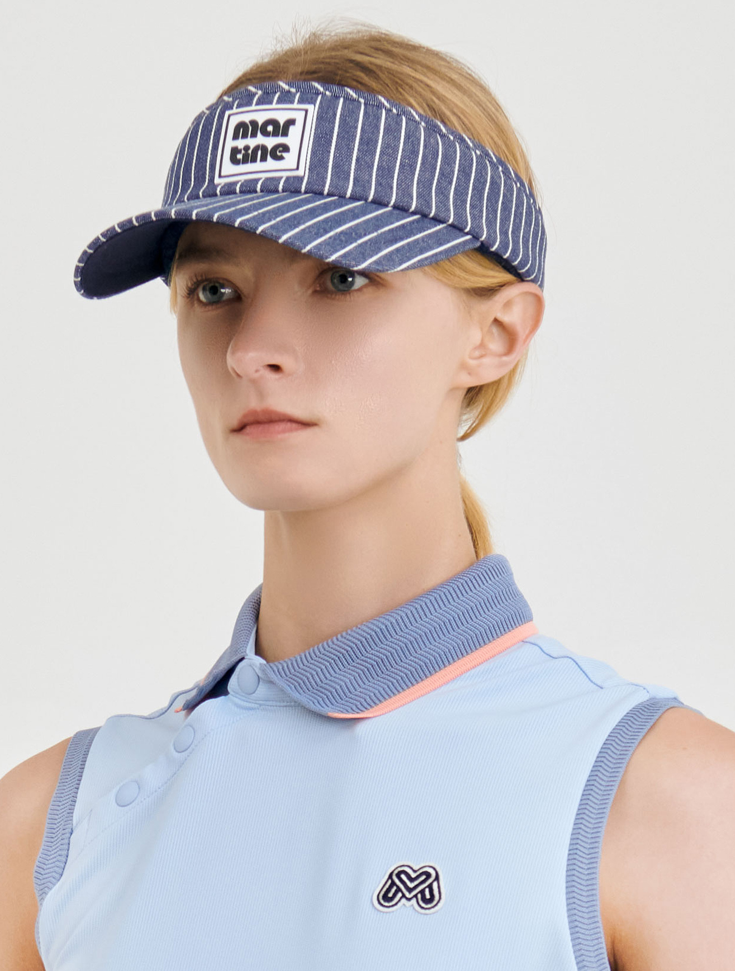 Denim Sunvisor_Navy (QWADCP10549)