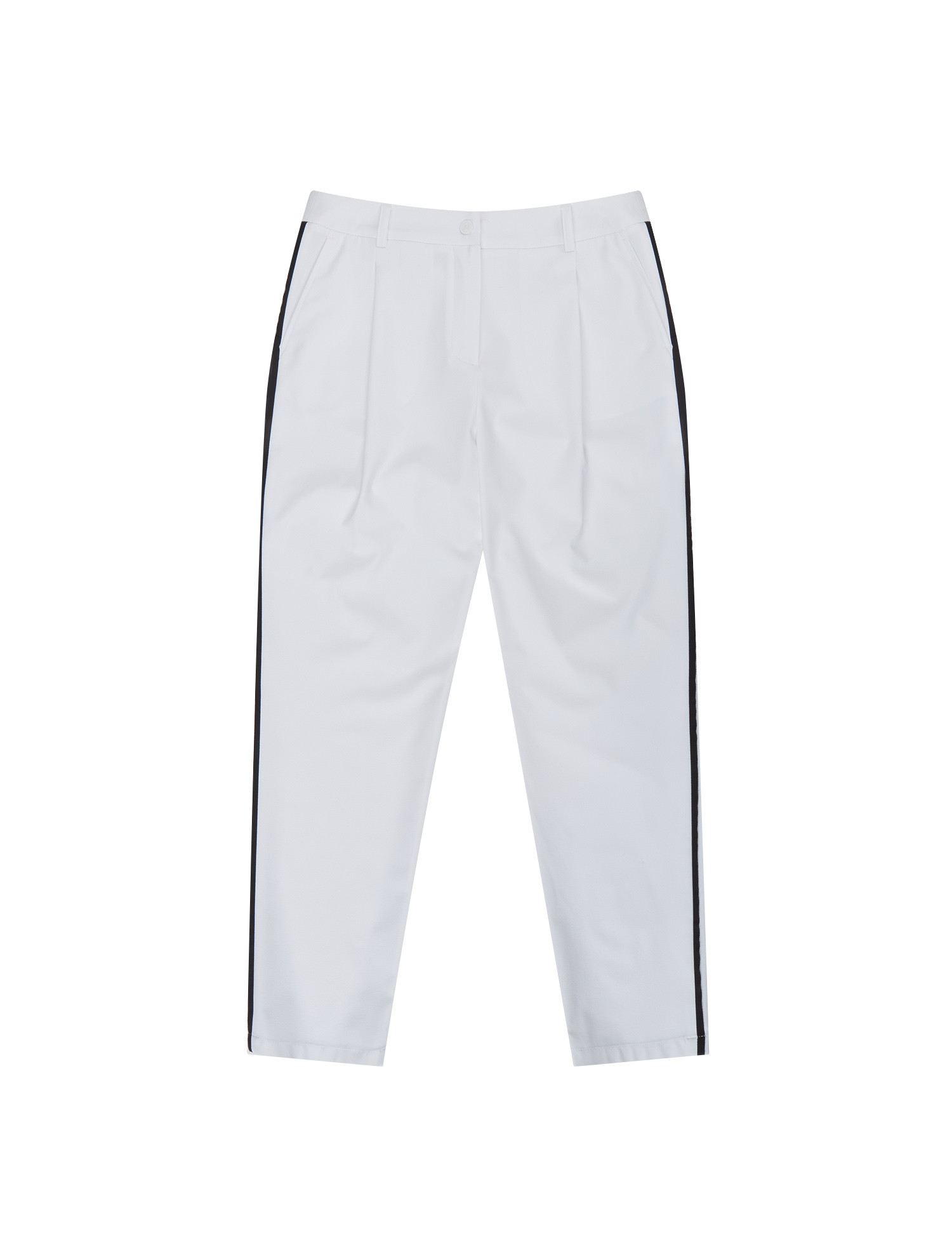Side Line Point Golf Pants_White (QW0DSL20131)