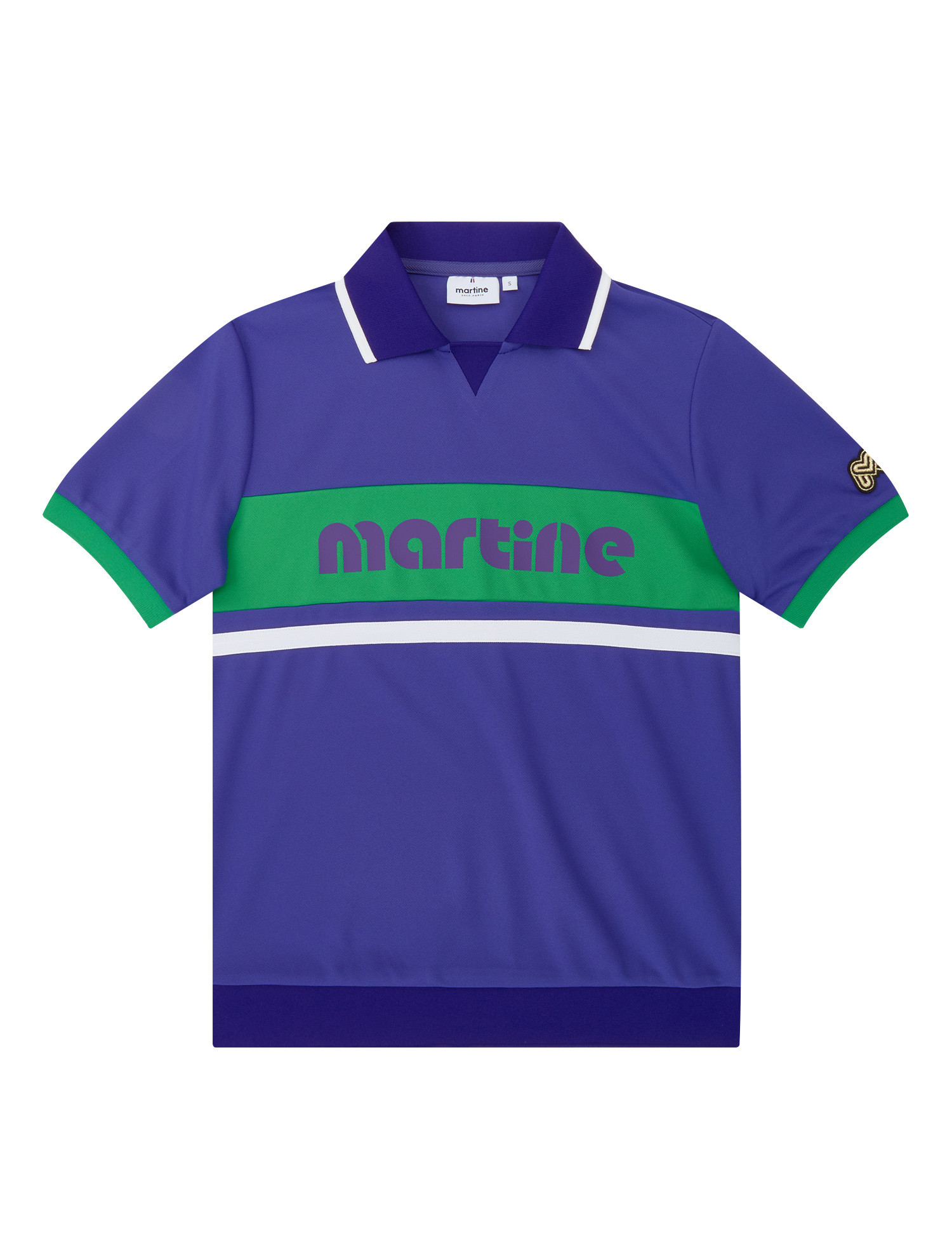 One Point Block Polo Shirts_Navy (QW0DKS21249)