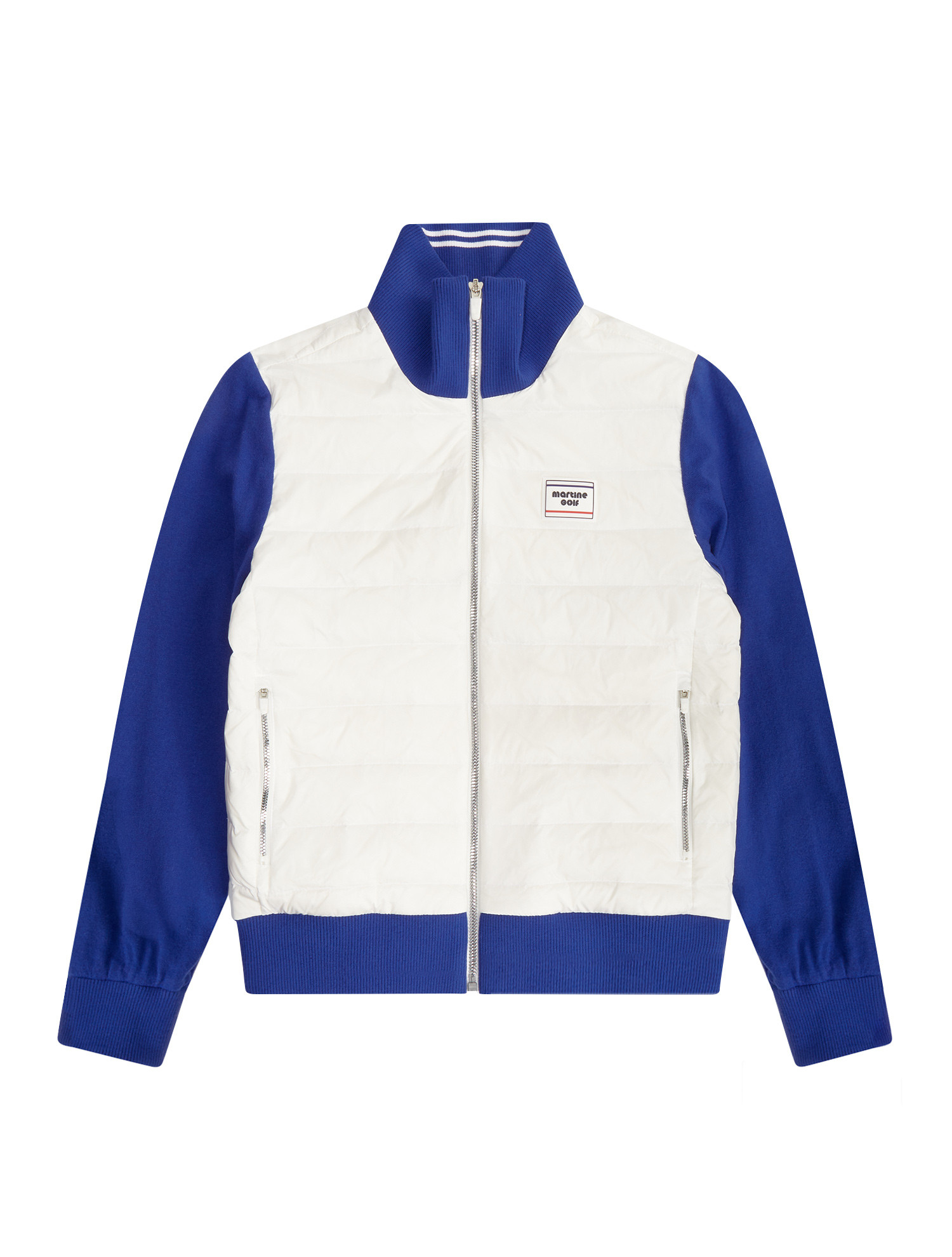 Knit Hybrid Down Jacket_White (QW0DJP10231)