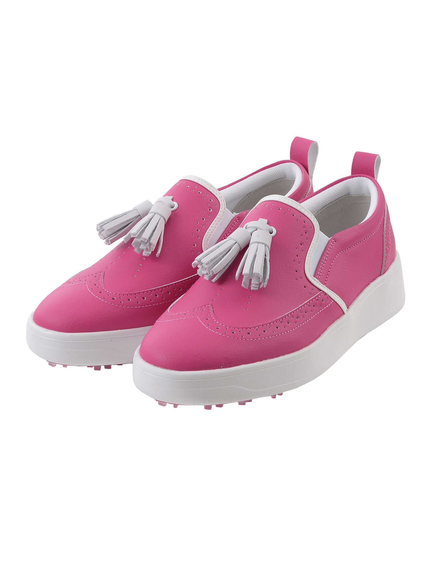 Tassel Point Slip-on_Deep Pink (QACH10274)