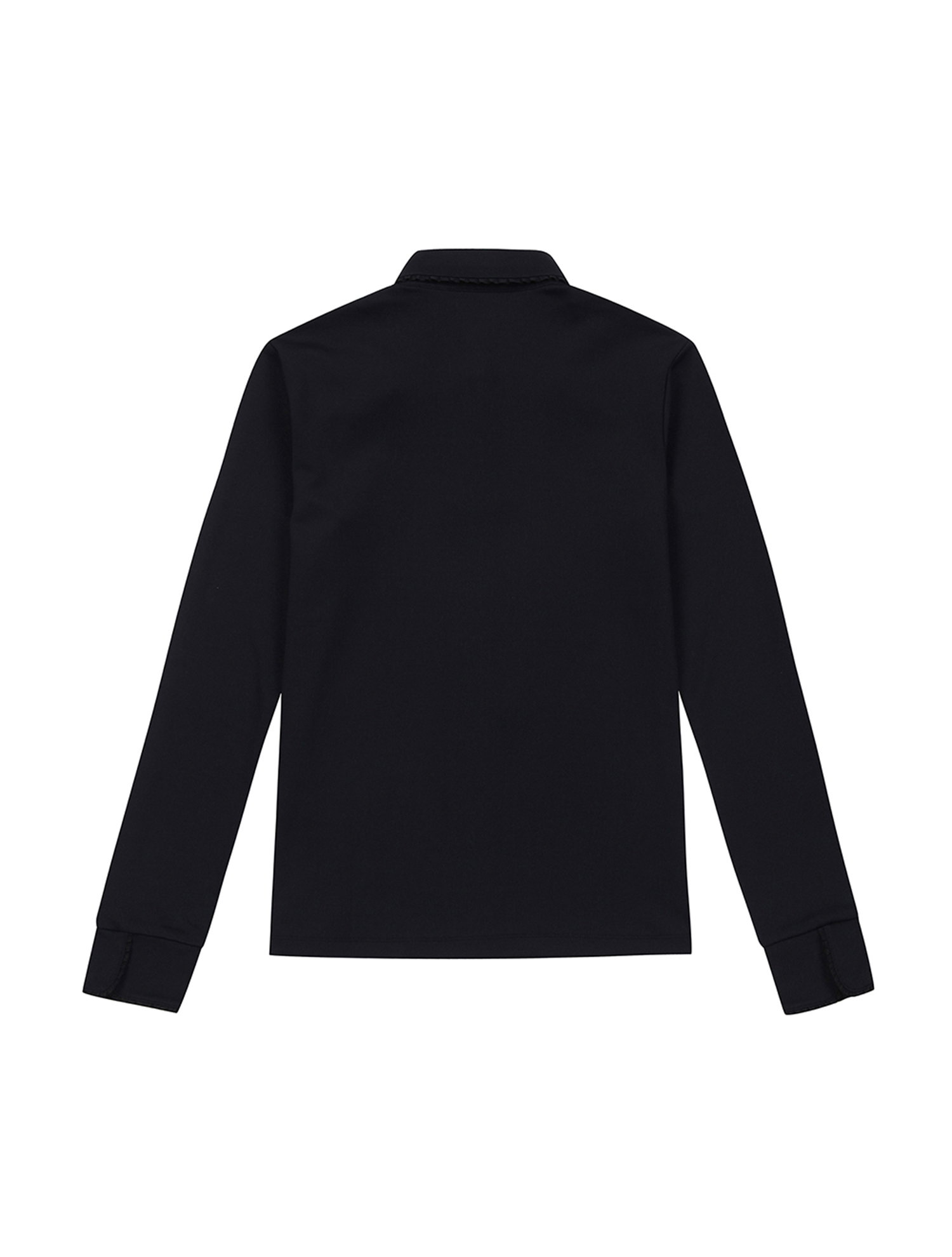 Frill Collar Base Layer_Black (Q0B130539)