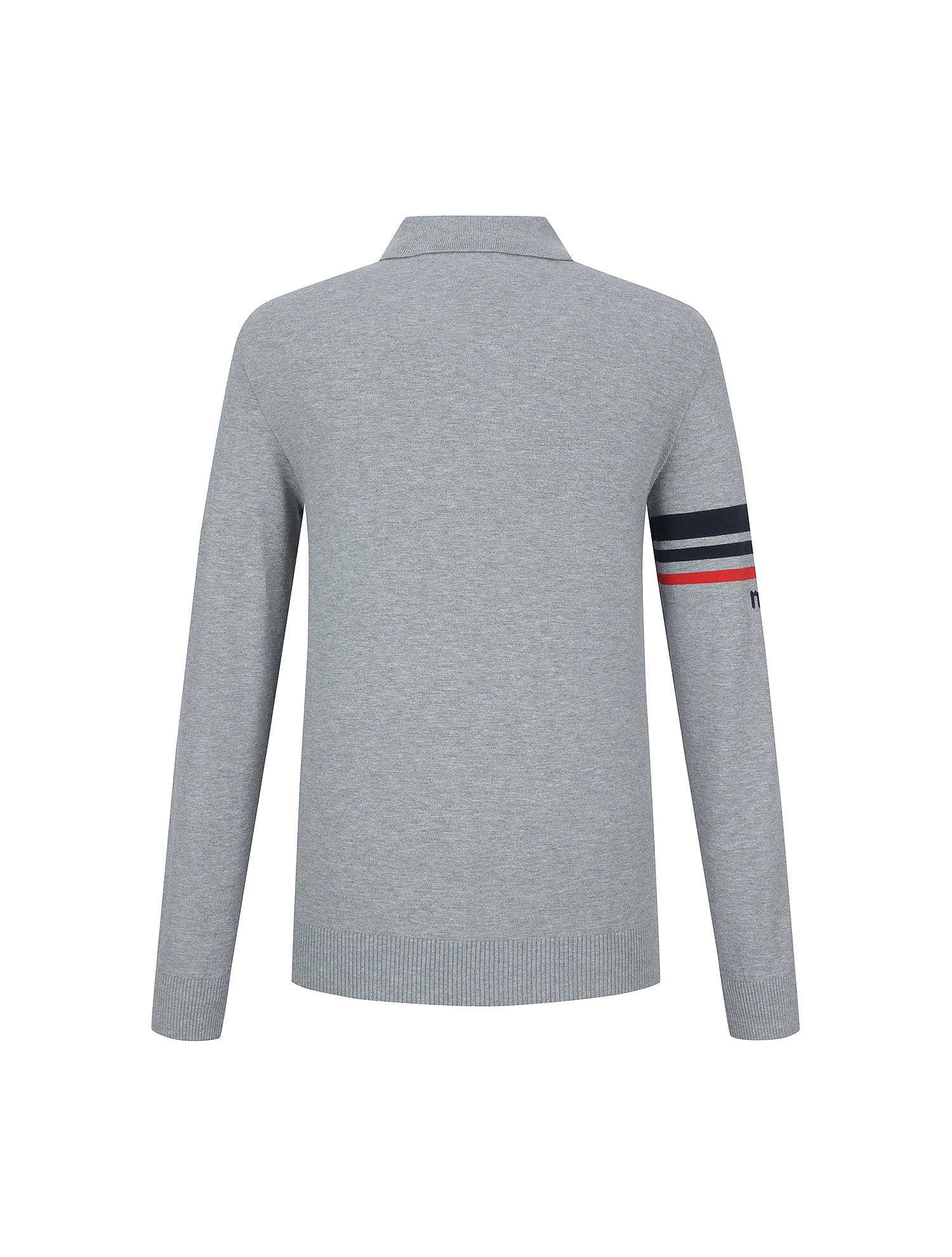 Sleeve Color Matching Sweater_M/Grey (Men) (QM0ENI10236)