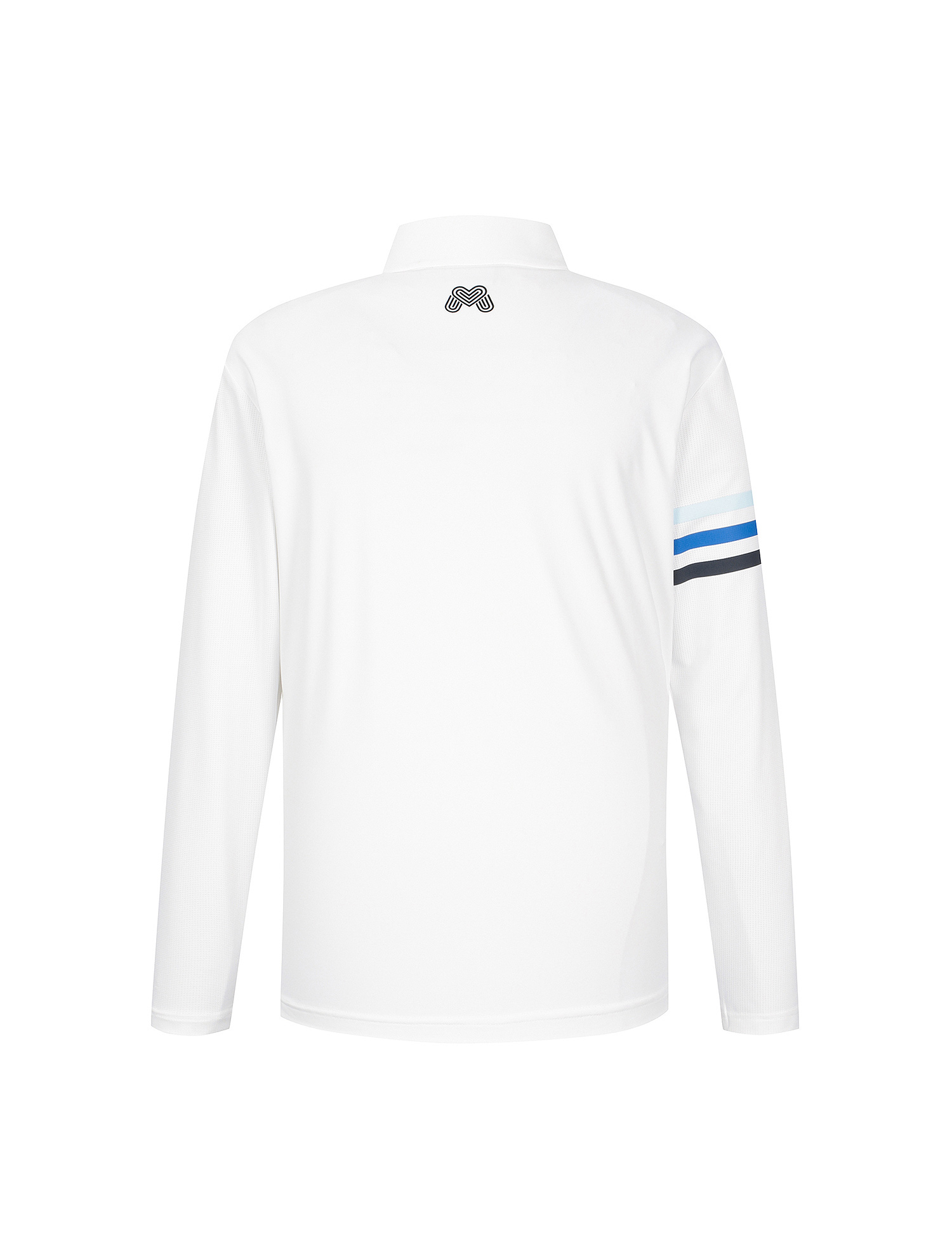 Sleeve Point Polo Shirts_O/White (Men) (QM0EKS10230)