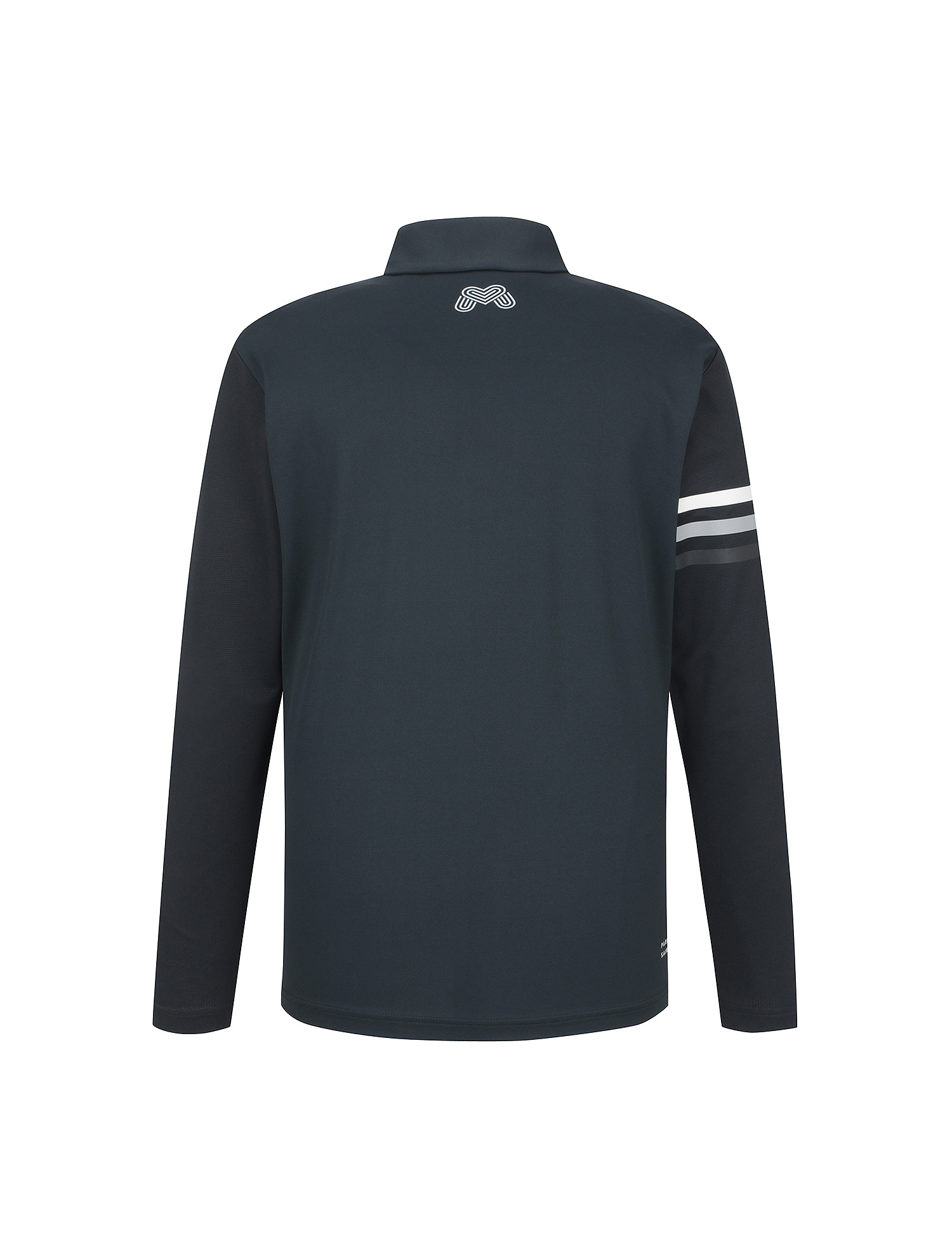 Sleeve Point Polo Shirts_Black (Men) (QM0EKS10239)