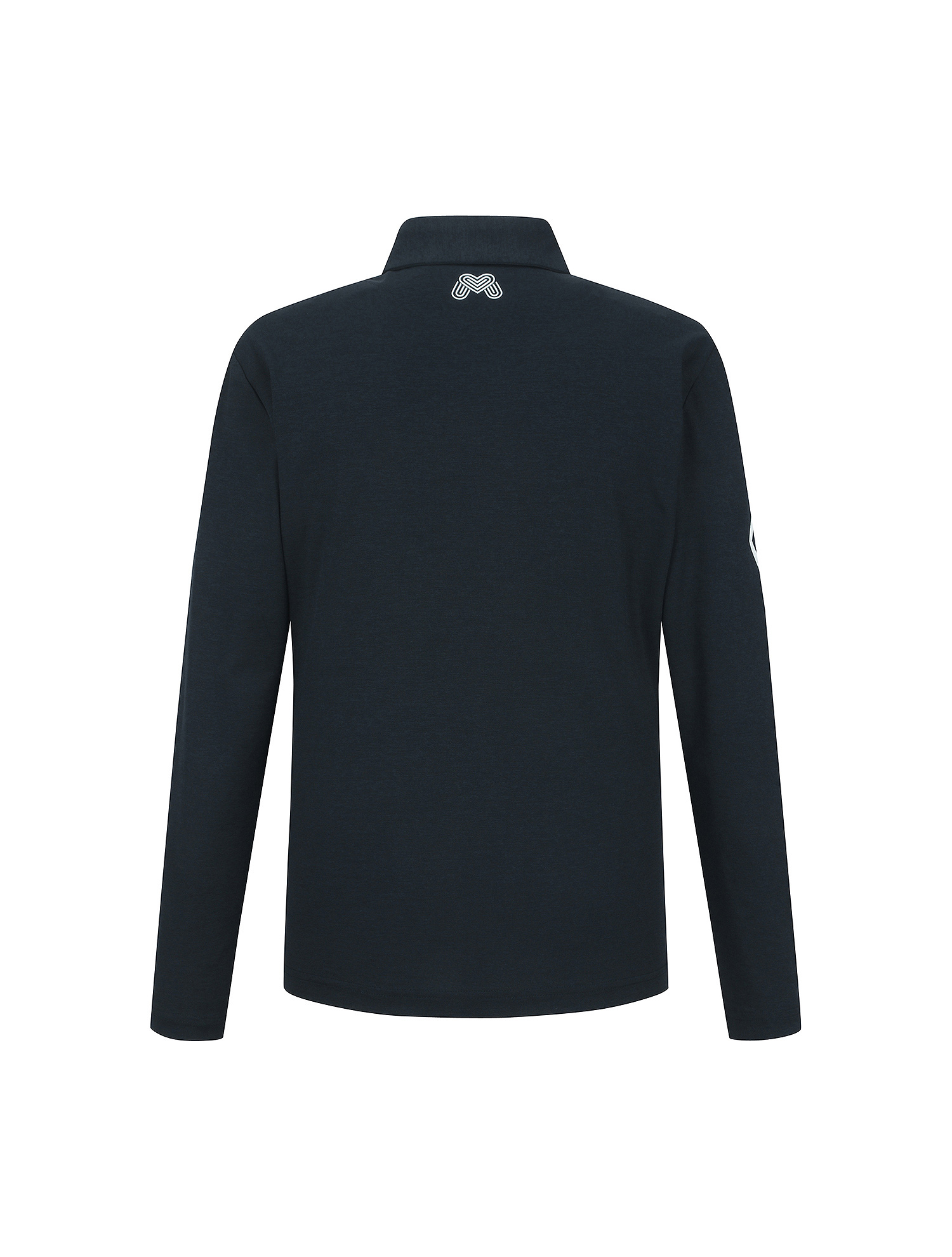 Argyle Print Polo Shirts_Navy (Men) (QM0EKS10449)