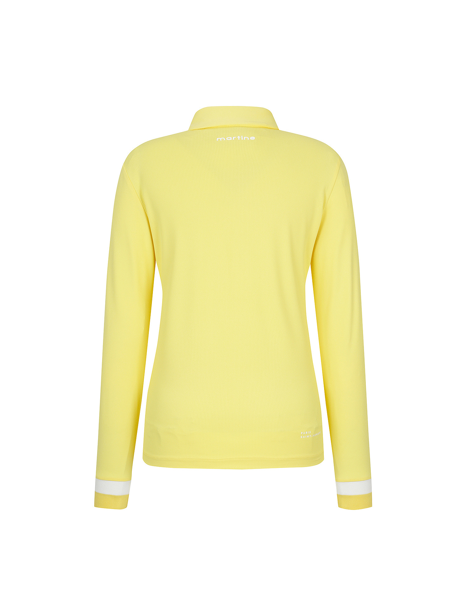 Sleeve Tip Point Polo Shirts_Yellow (QW0EKS10263)