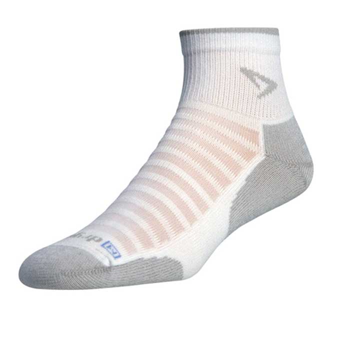 (공용) 드라이맥스 러닝 라이트 메쉬 1/4 크루 (WHITE/GREY) DMX-RUN-1051