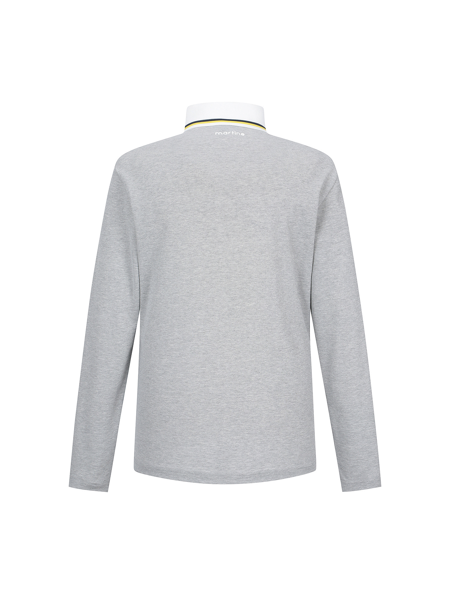 Collar Color Matching Polo Shirts_M/Grey (Men) (QM0EKS10536)