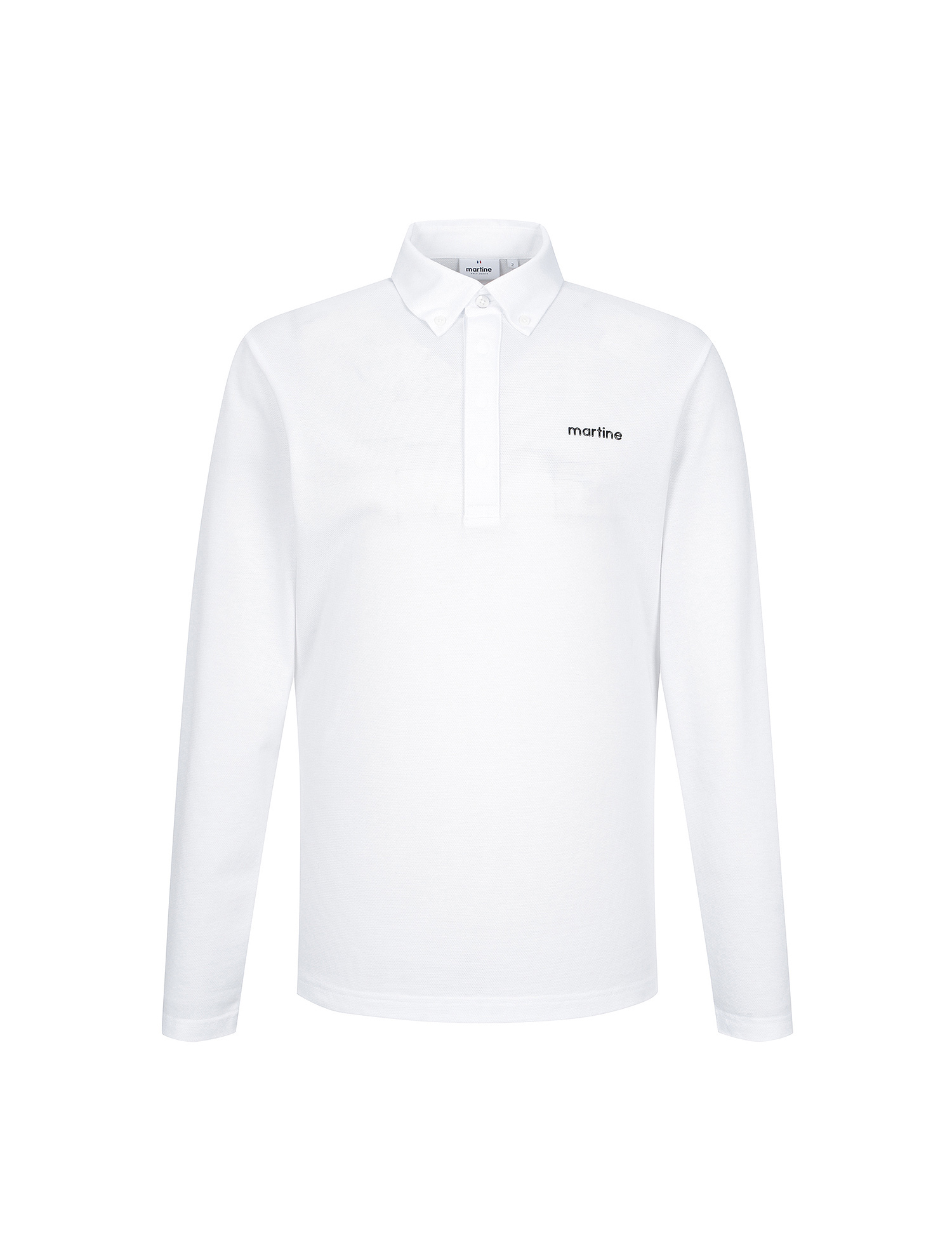 Button Down Polo Shirts_O/White (Men) (QM0EKS10330)