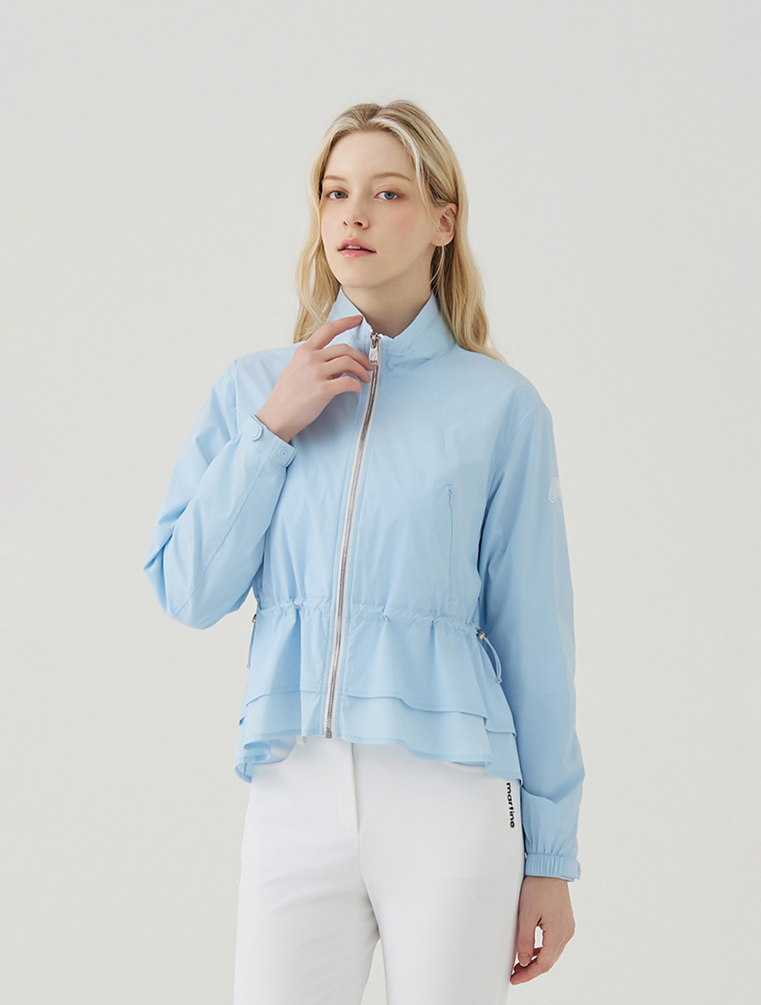 Flared Windbreaker_S/Blue (QW0EJP10242)