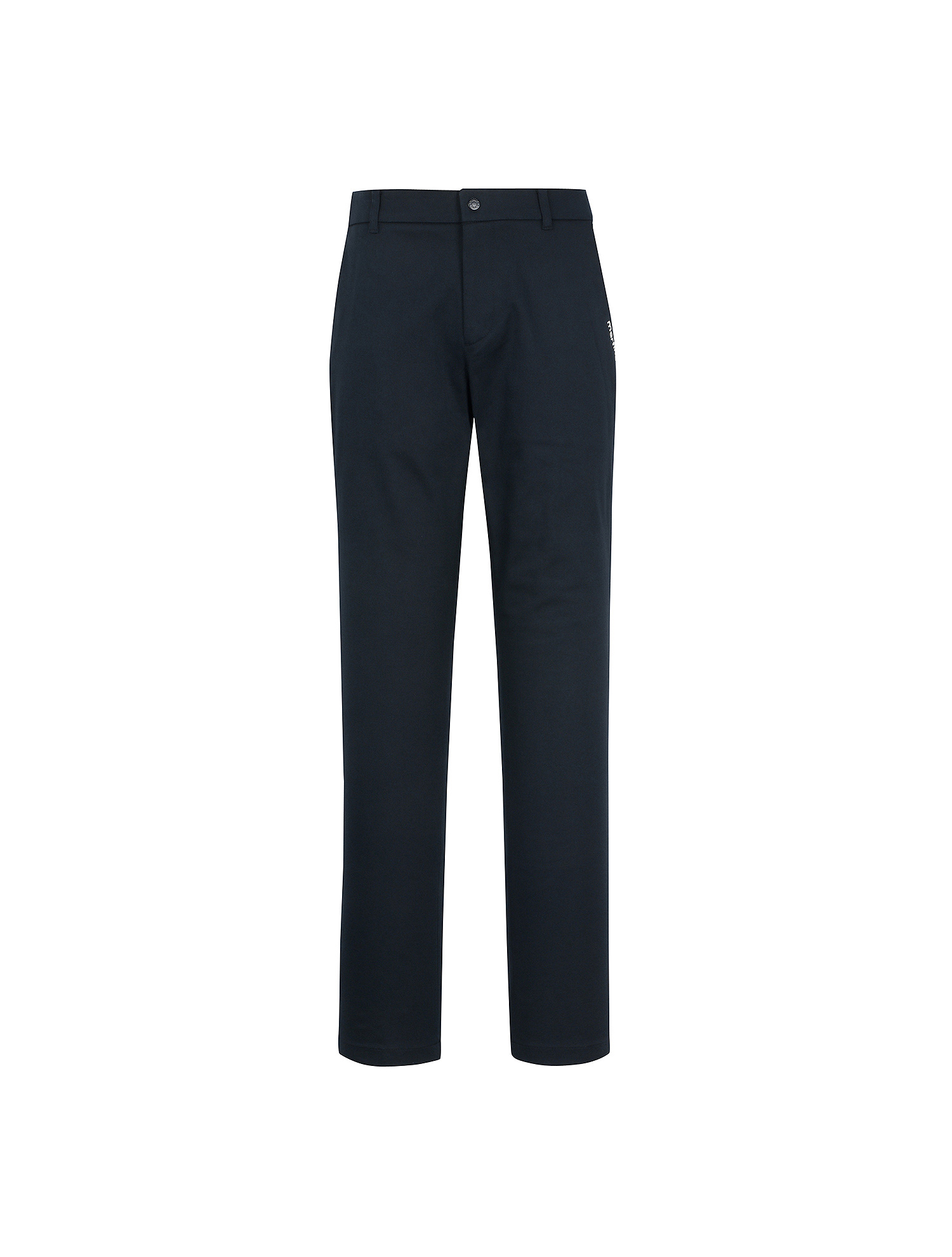 Cotton Touch Straight Fit Pants_Navy (Men) (QM0ESL10649)