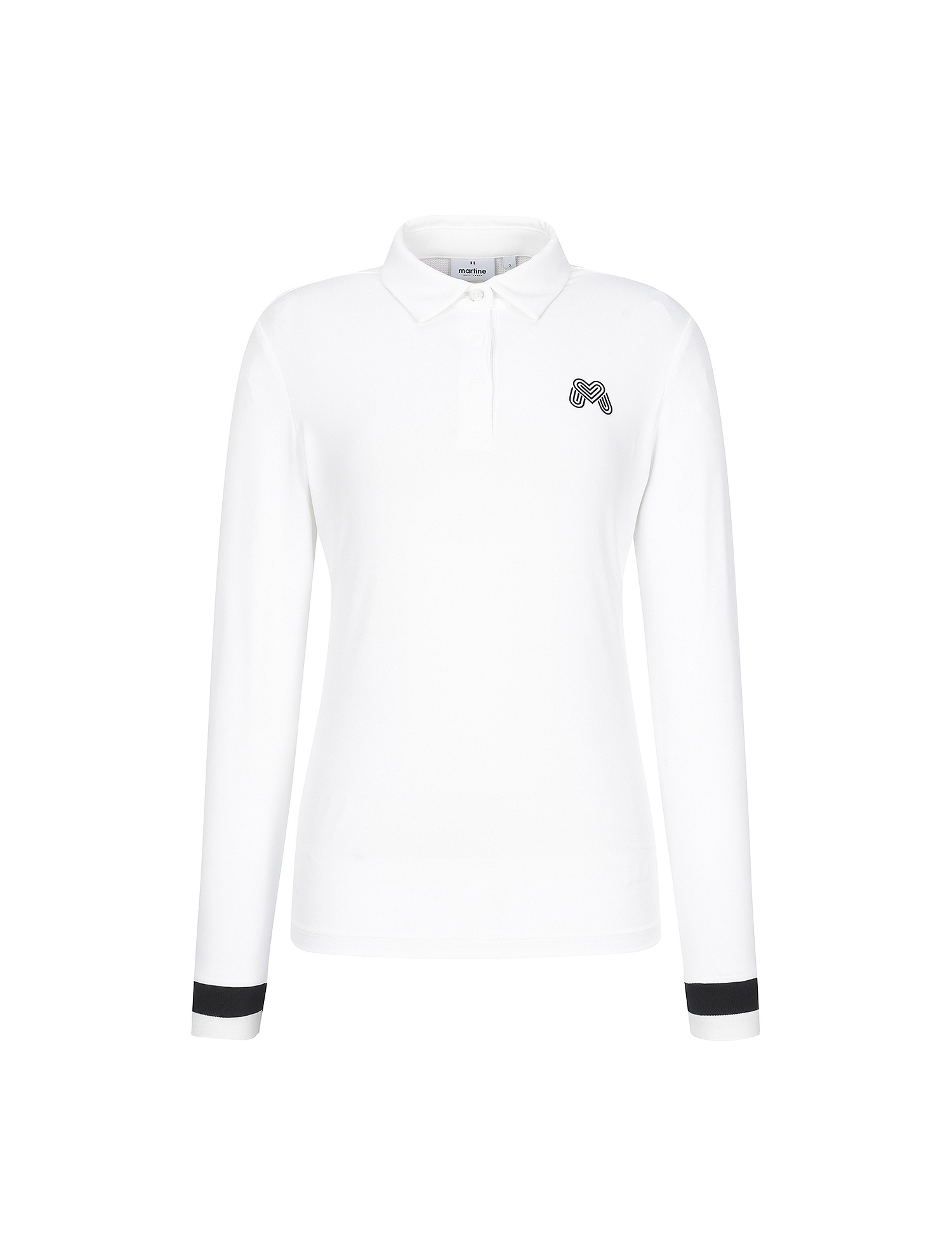 Sleeve Tip Point Polo Shirts_O/White (QW0EKS10230)