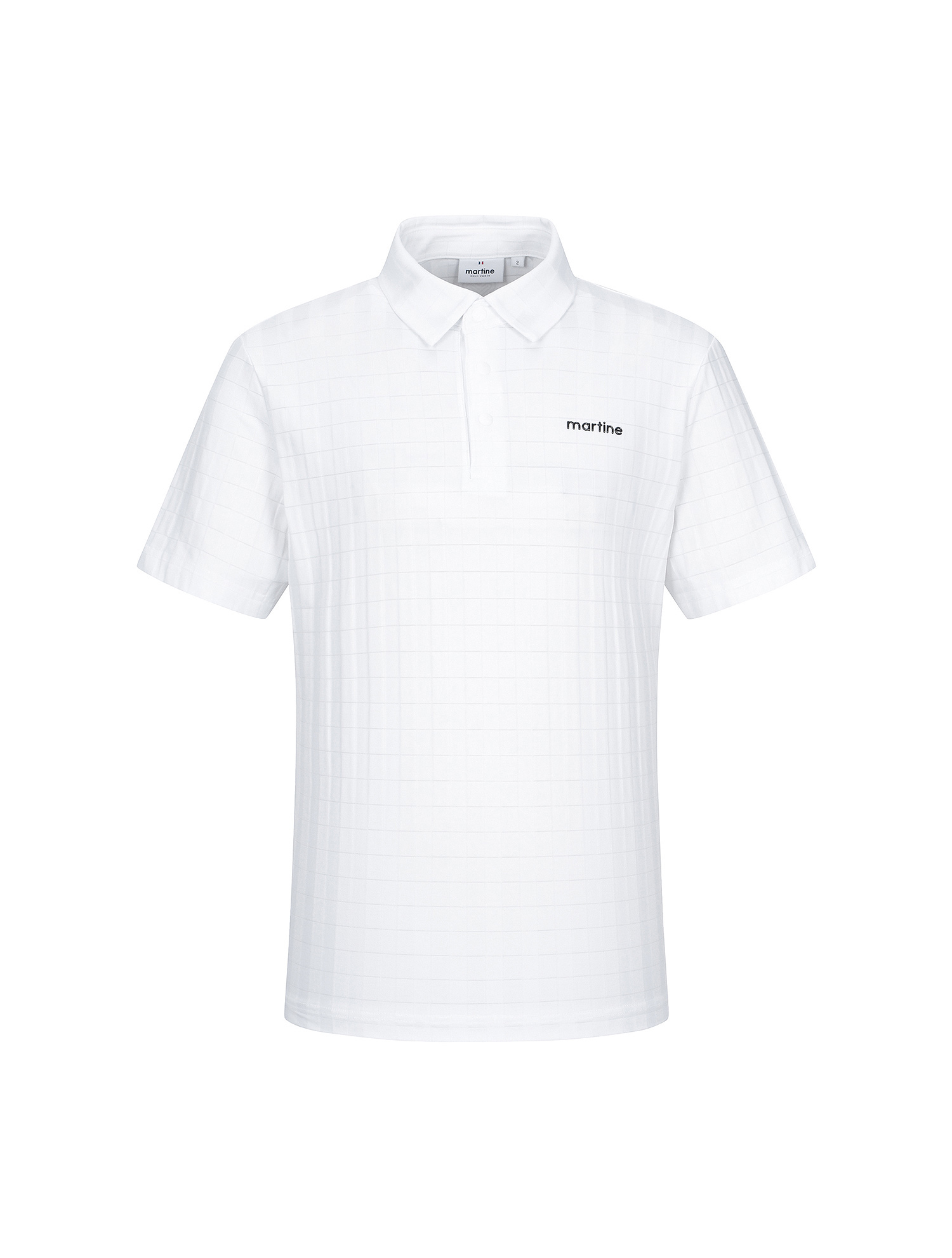 Slim Fit Polo Shirts_White (Men) (QM0EKS20831)