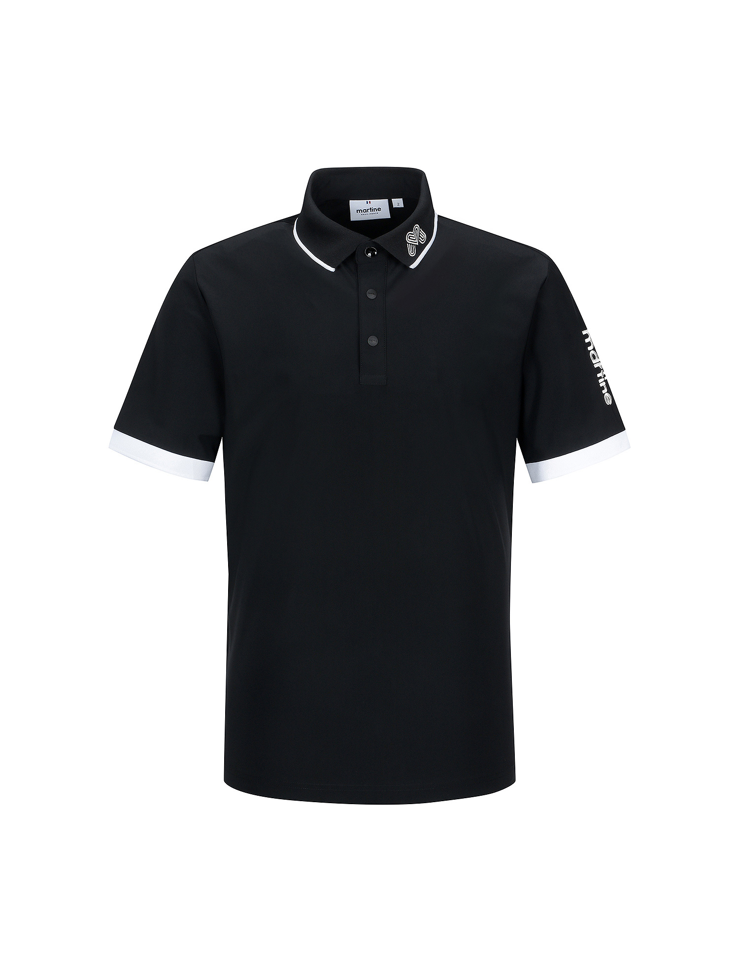 Basic Fit Polo Shirts_Black (Men) (QM0EKS20139)