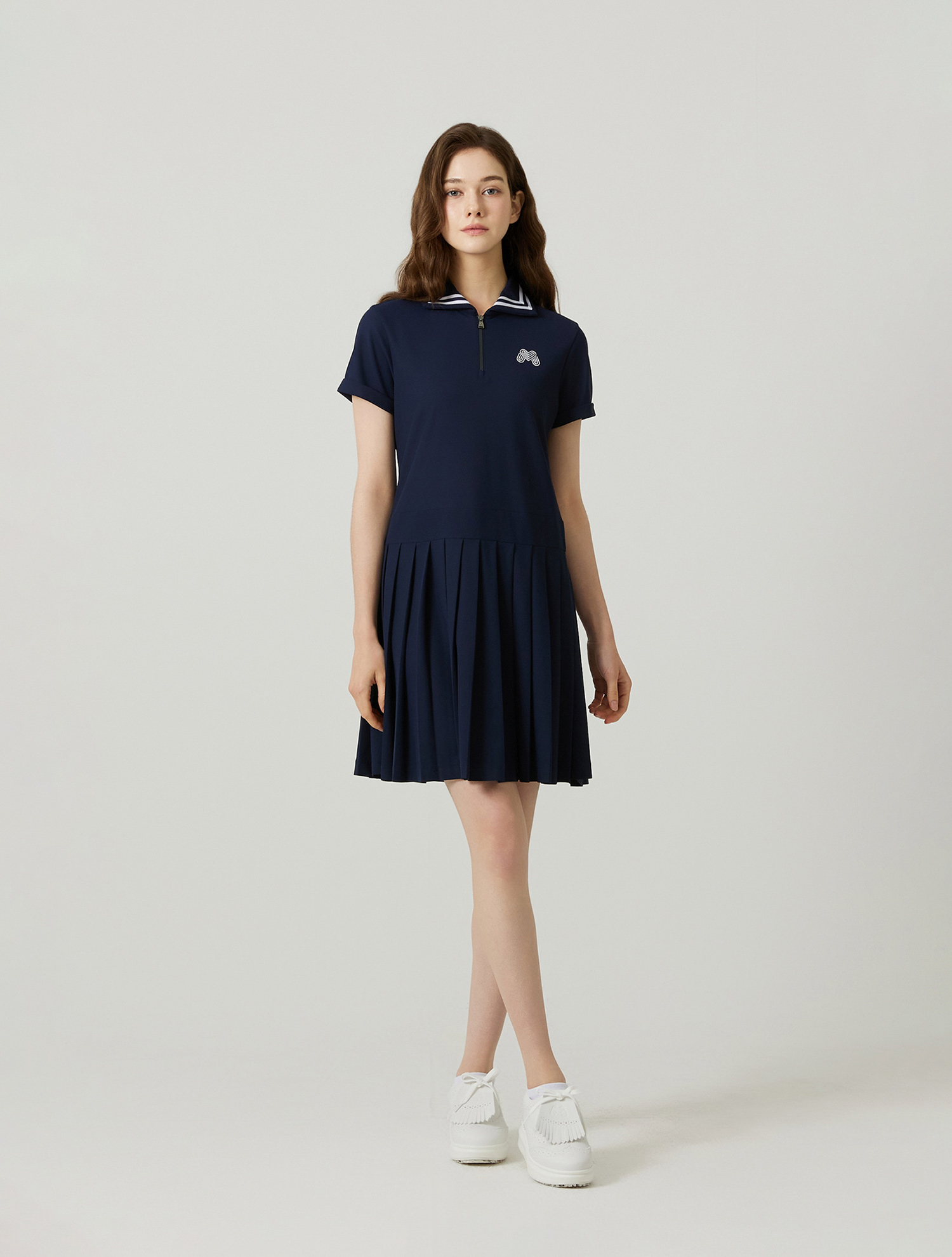 Pique Jersey One-piece_Navy (QW0EOP20349)