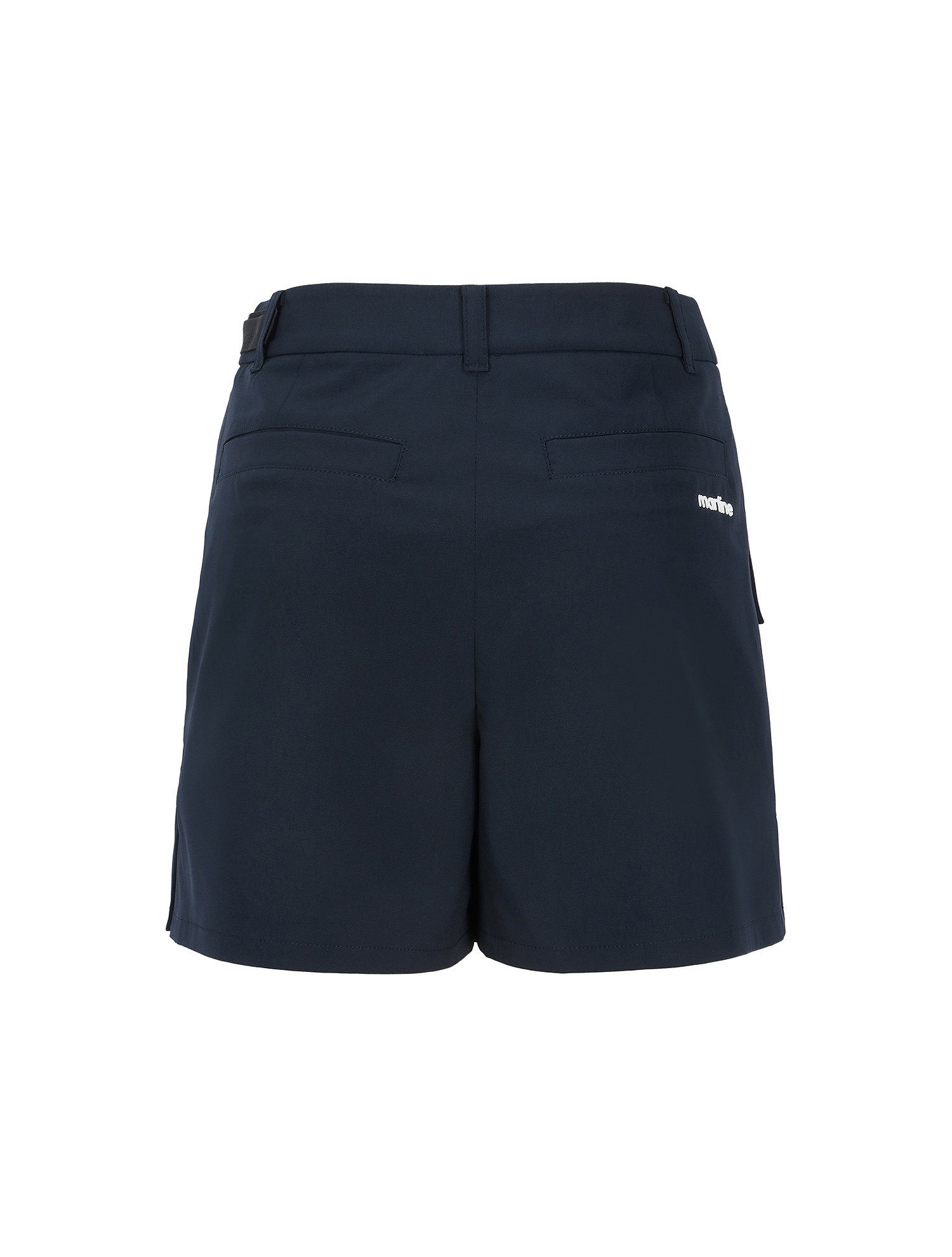 Buckle Point Wrap Shorts_Navy (QW0ESP20149)