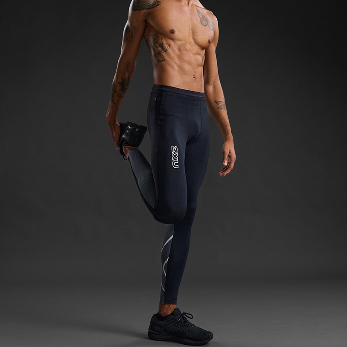 (남) 2XU 라이트 스피드 리액트 컴프레션 타이즈 MA7049BBLK-WRF