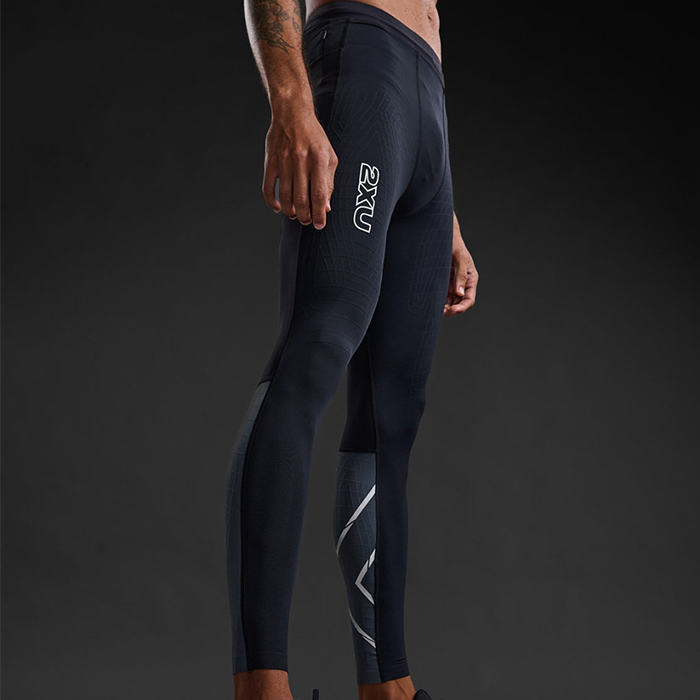 (남) 2XU 라이트 스피드 리액트 컴프레션 타이즈 MA7049BBLK-WRF