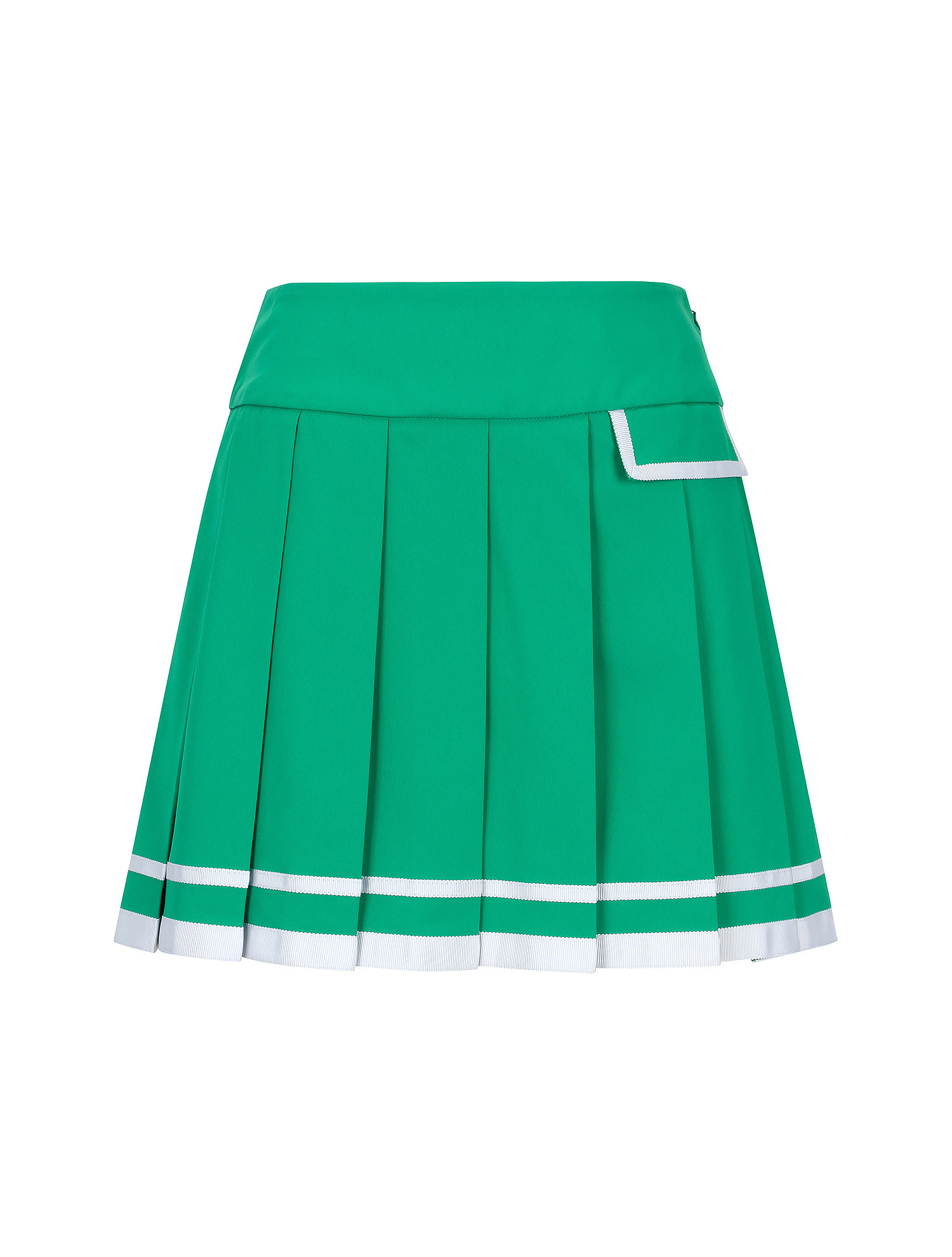 Color Line Pleats Culottes_Green (QW0ECU20522)