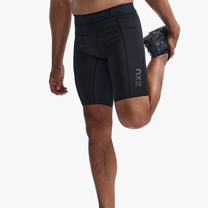 (남) 2XU 베이스 레이어 콤프 쇼츠 MA7198BBLK-NRO