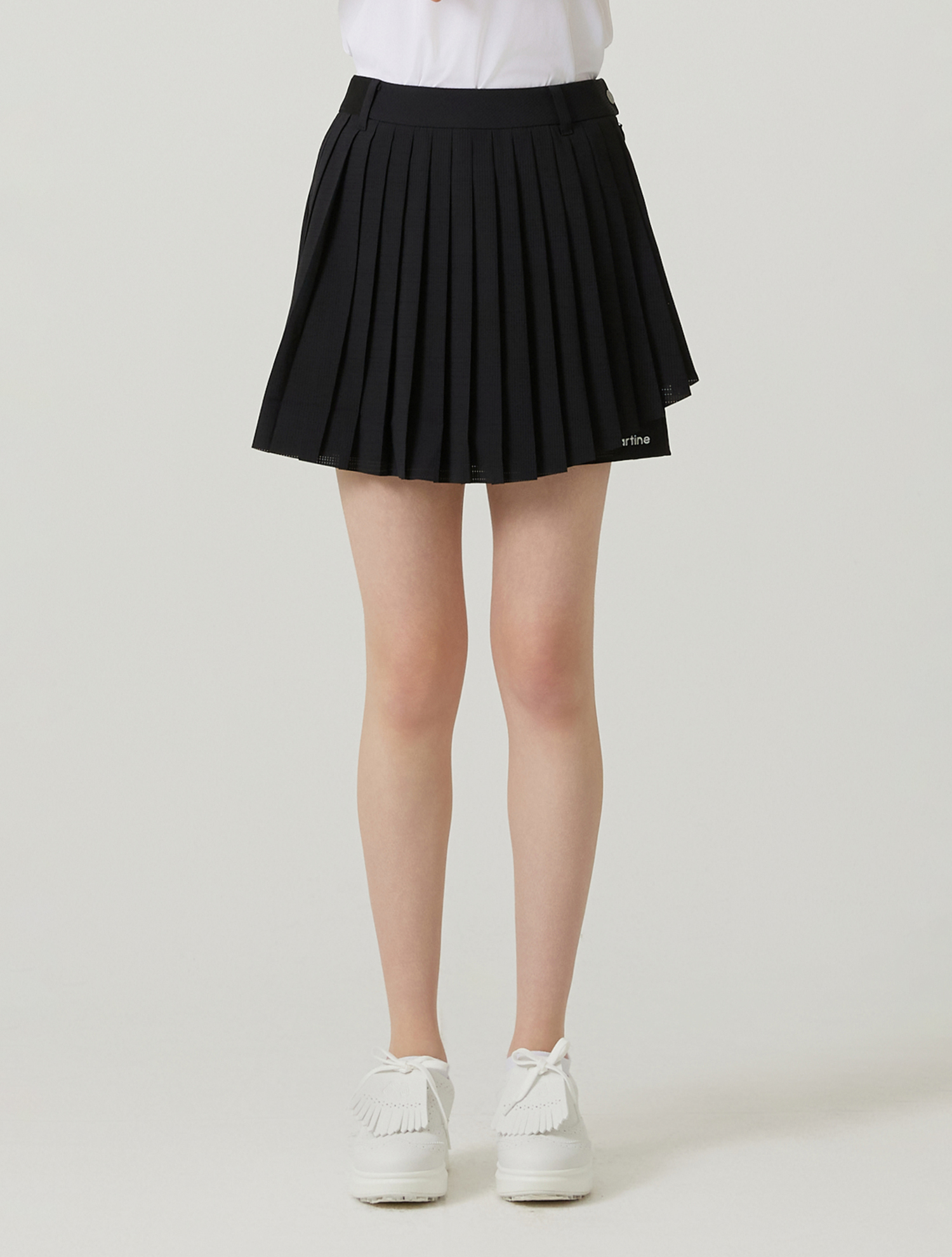 Pleats Wrap Culottes_Black (QW0ECU20439)