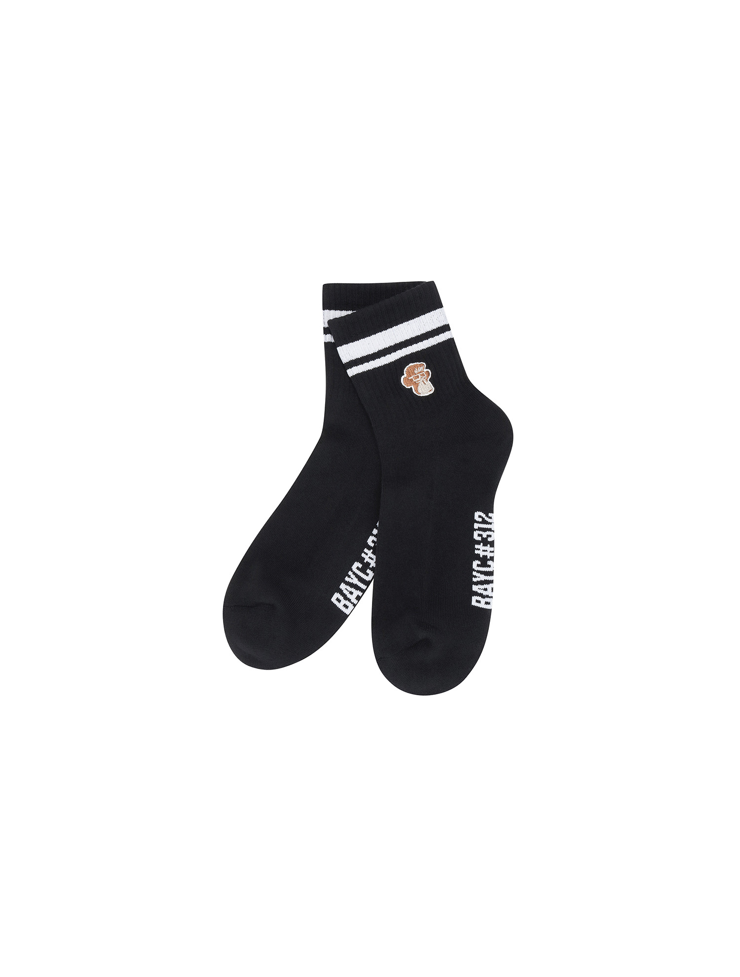 Collaboration Middle Socks_Black (Men) (QMAESC25139)