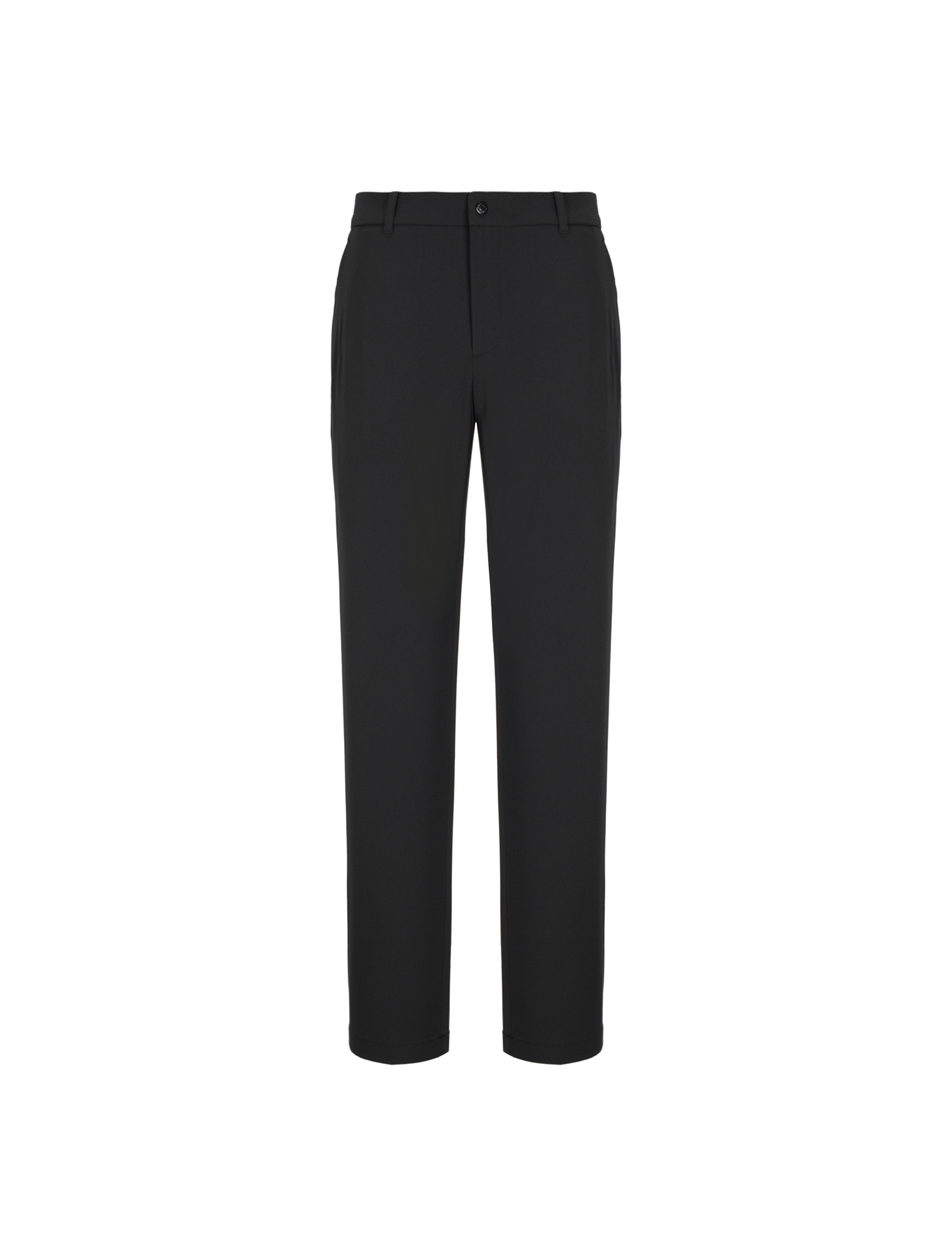 Belt Ring Essential Fit Pants_Black (Men) (QM0ESL20139)