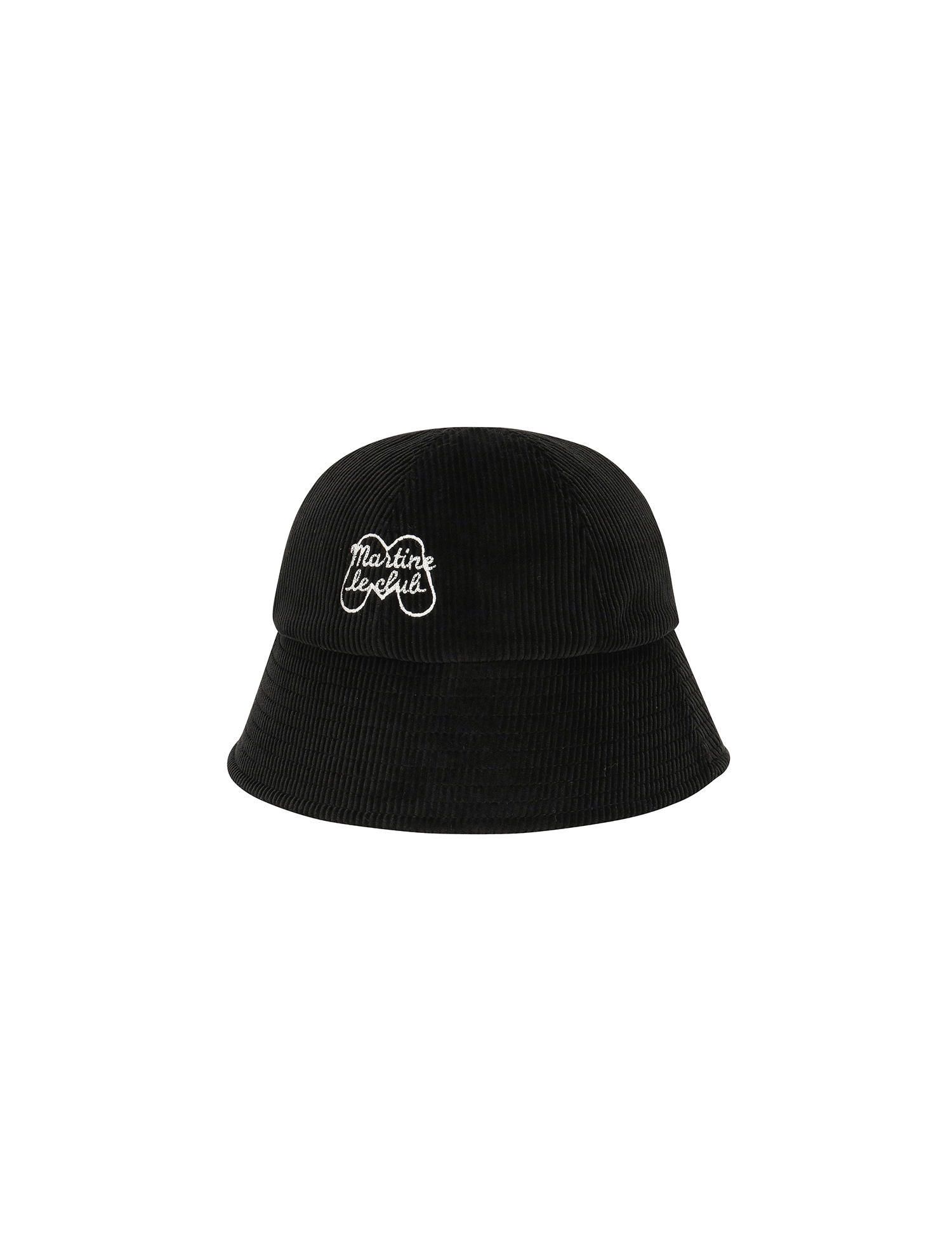 Symbol Corduroy Bucket Hat_BLACK (QWAECP30239)