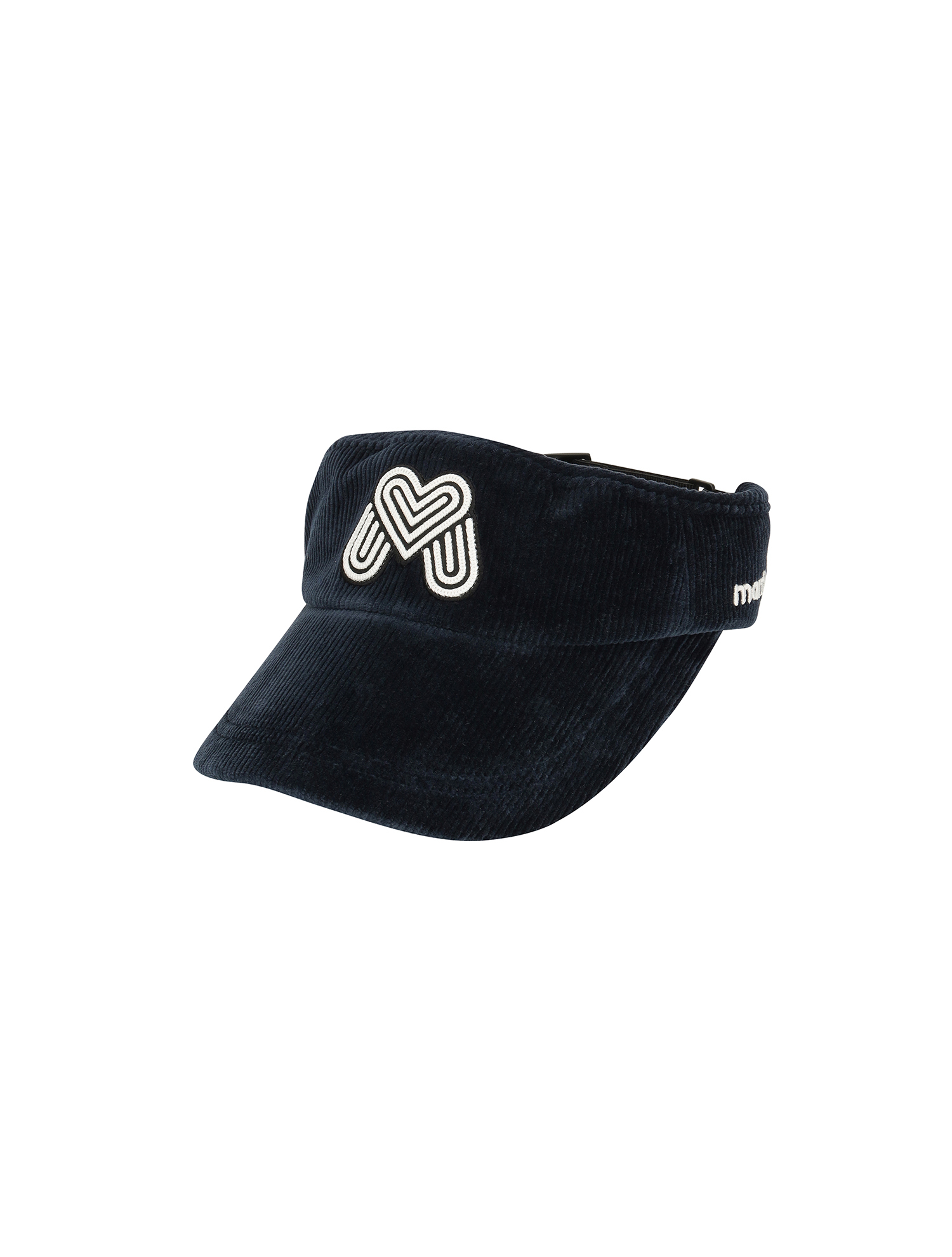 Symbol Corduroy Visor_NAVY (QWAECP30149)