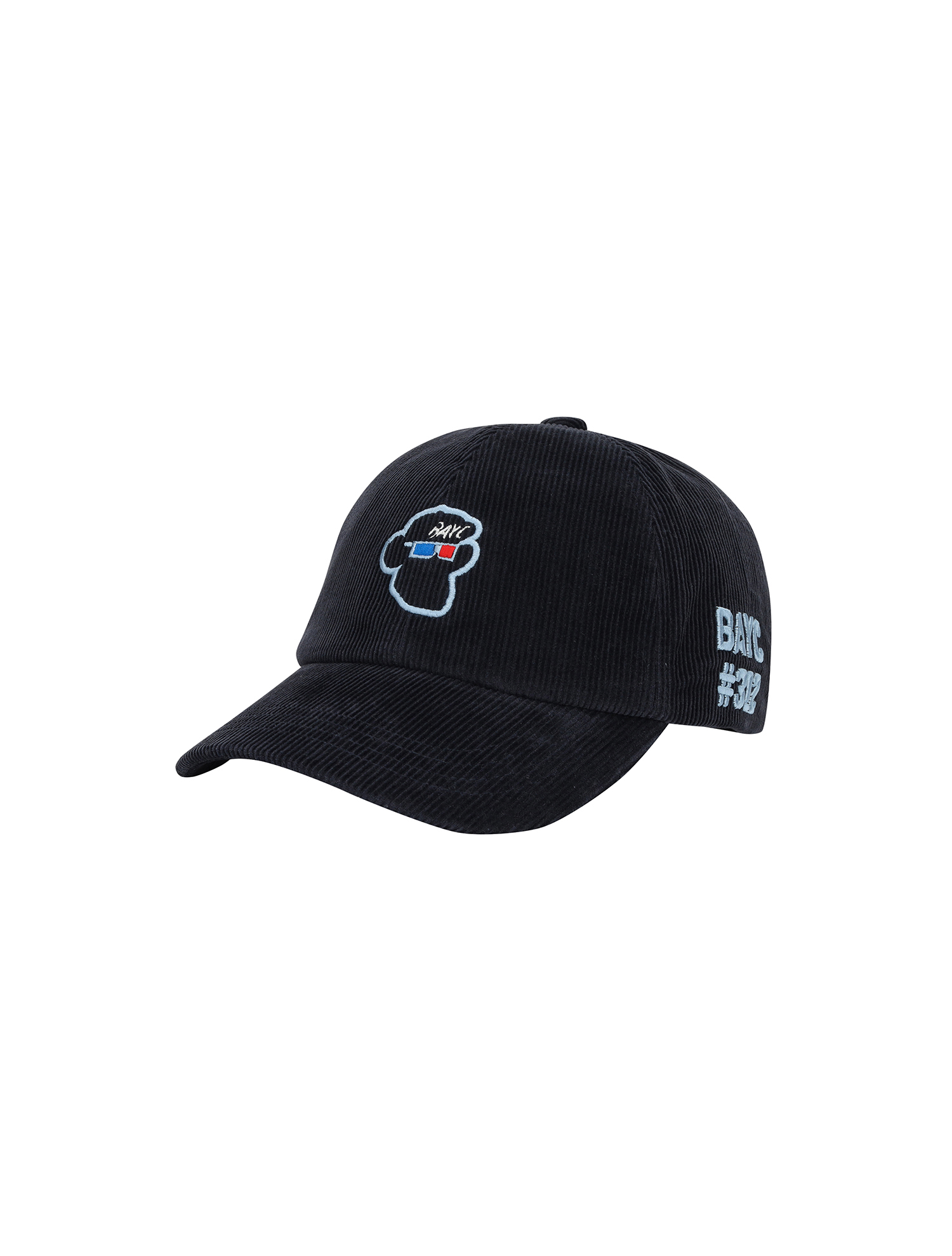 BAYC Corduroy Ball Cap_NAVY (Men) (QMAECP30149)