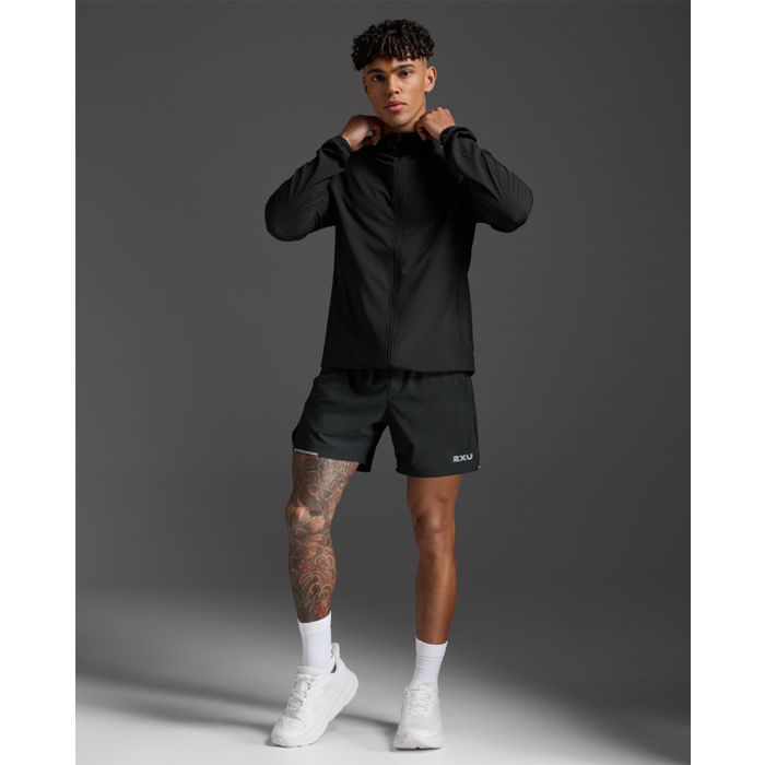 (남) 2XU 에어로 자켓 MR7209ABLK-SRF