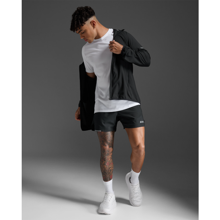 (남) 2XU 에어로 자켓 MR7209ABLK-SRF