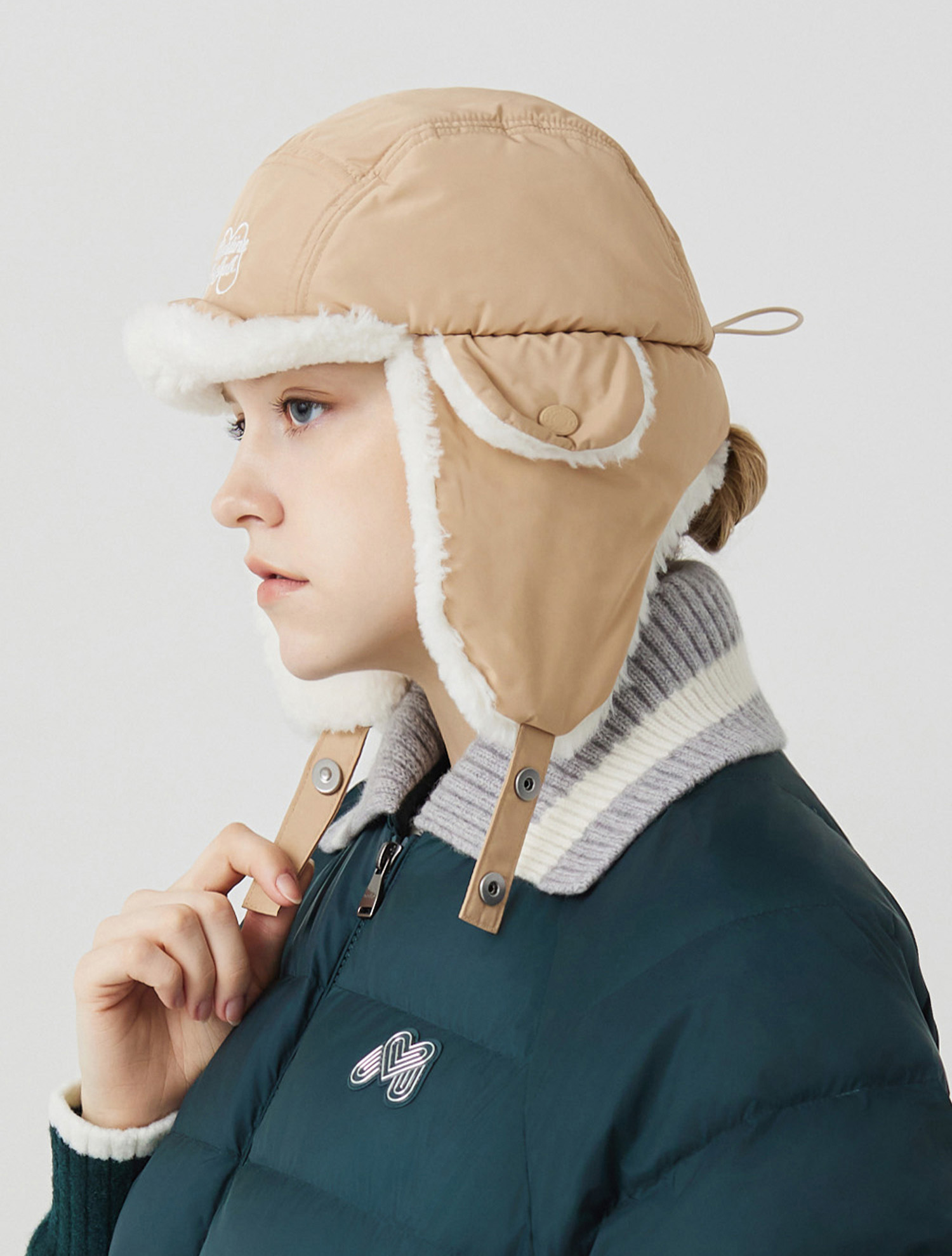 Padded Trooper Hat_BEIGE (QWAECP40753)