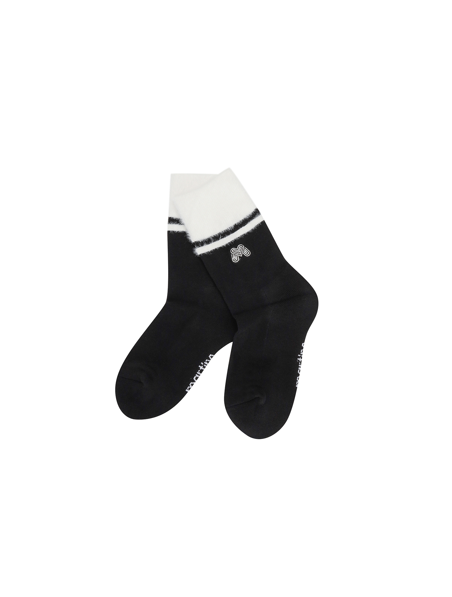 Fur Mid Socks_BLACK (QWAESC40139)