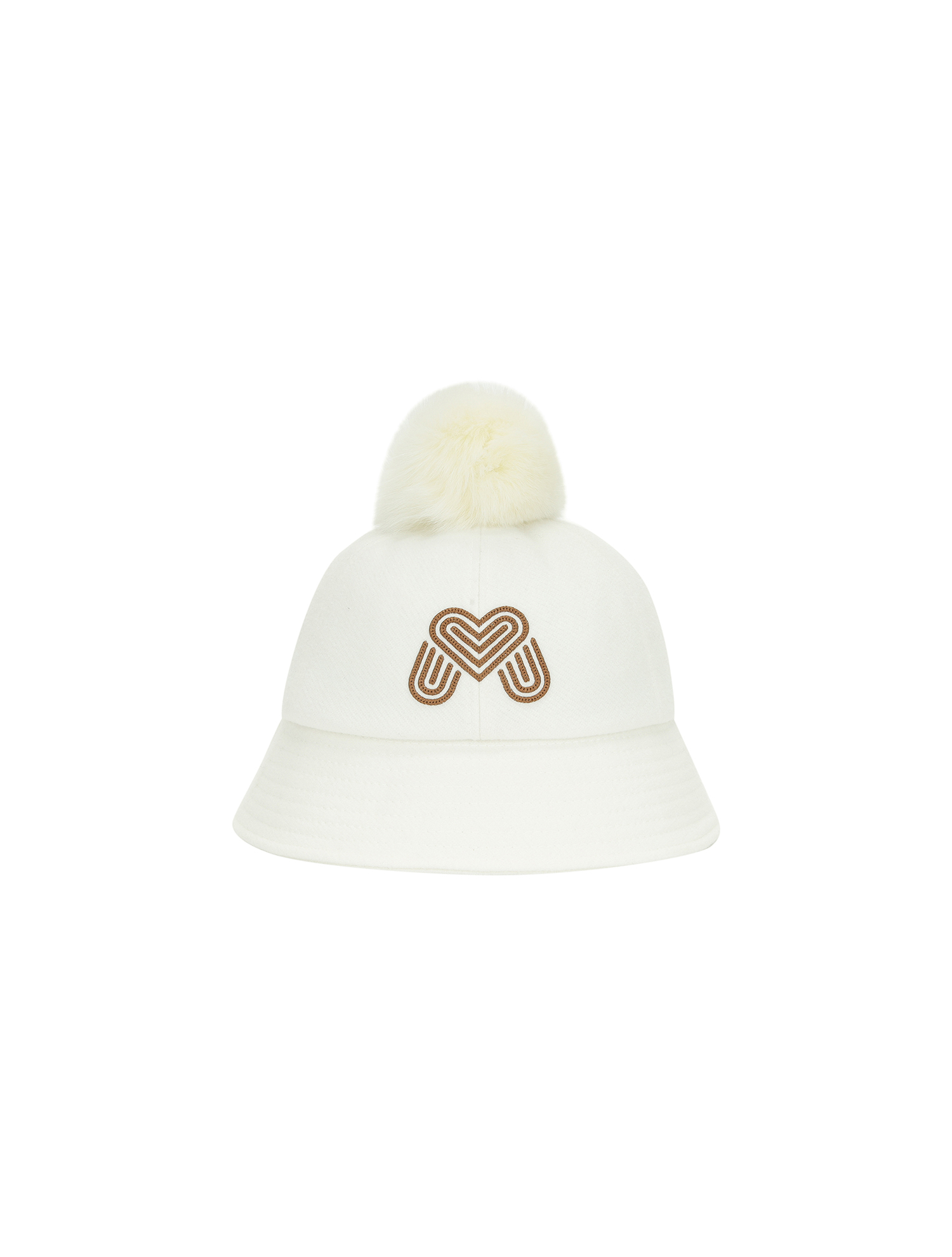 Wool Symbol Bucket Hat_OFF-WHITE (QWAECP40330)