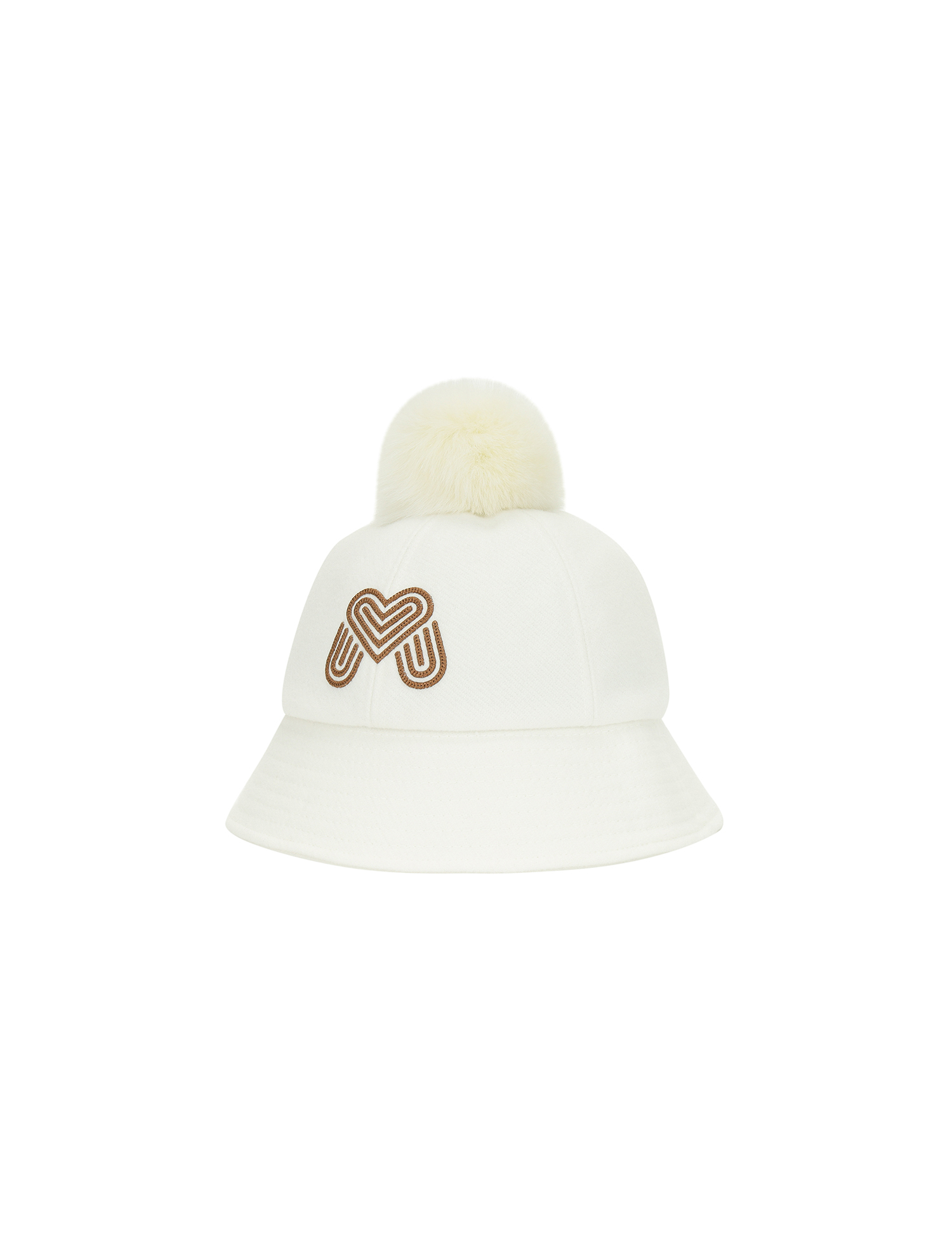 Wool Symbol Bucket Hat_OFF-WHITE (QWAECP40330)