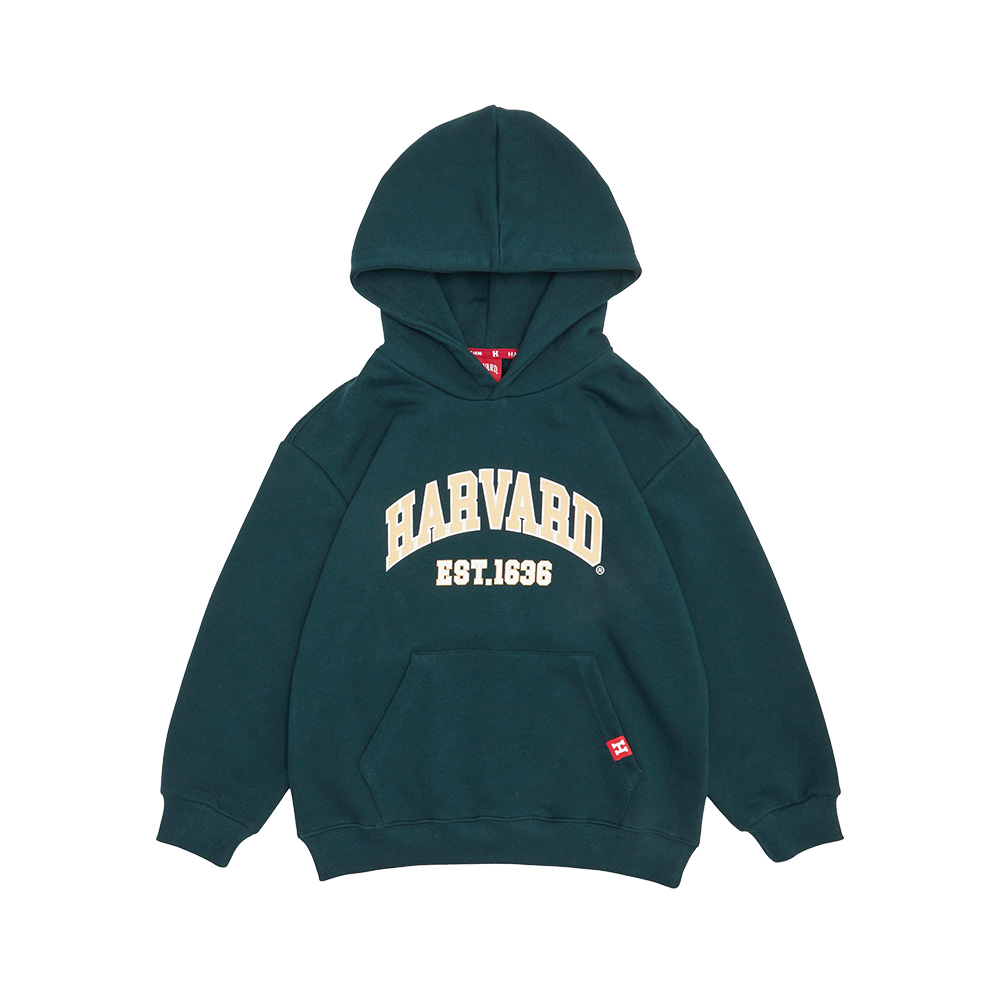 [하버드키즈]데일리 기모 후드티셔츠_B4W105