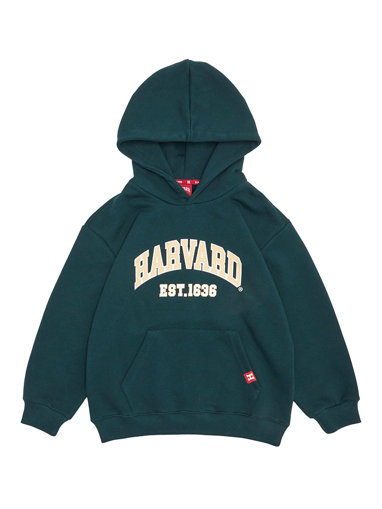 [하버드키즈]데일리 기모 후드티셔츠_B4W105