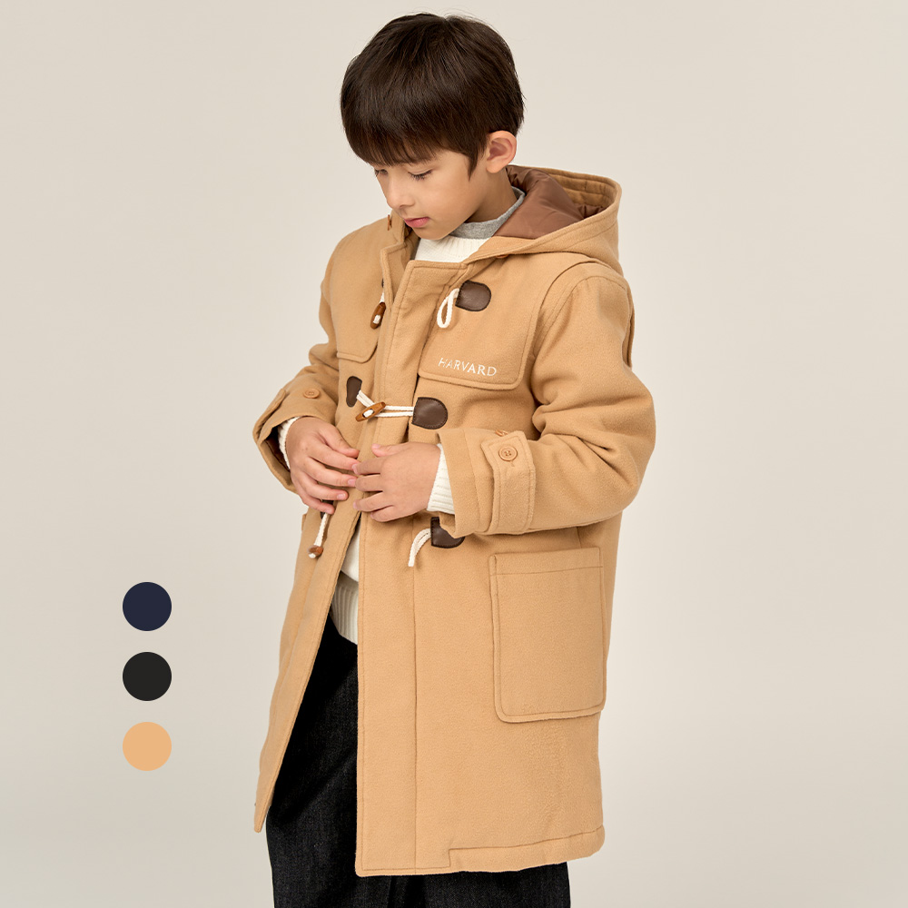 [하버드키즈]에센셜 더플 코트_B4W110
