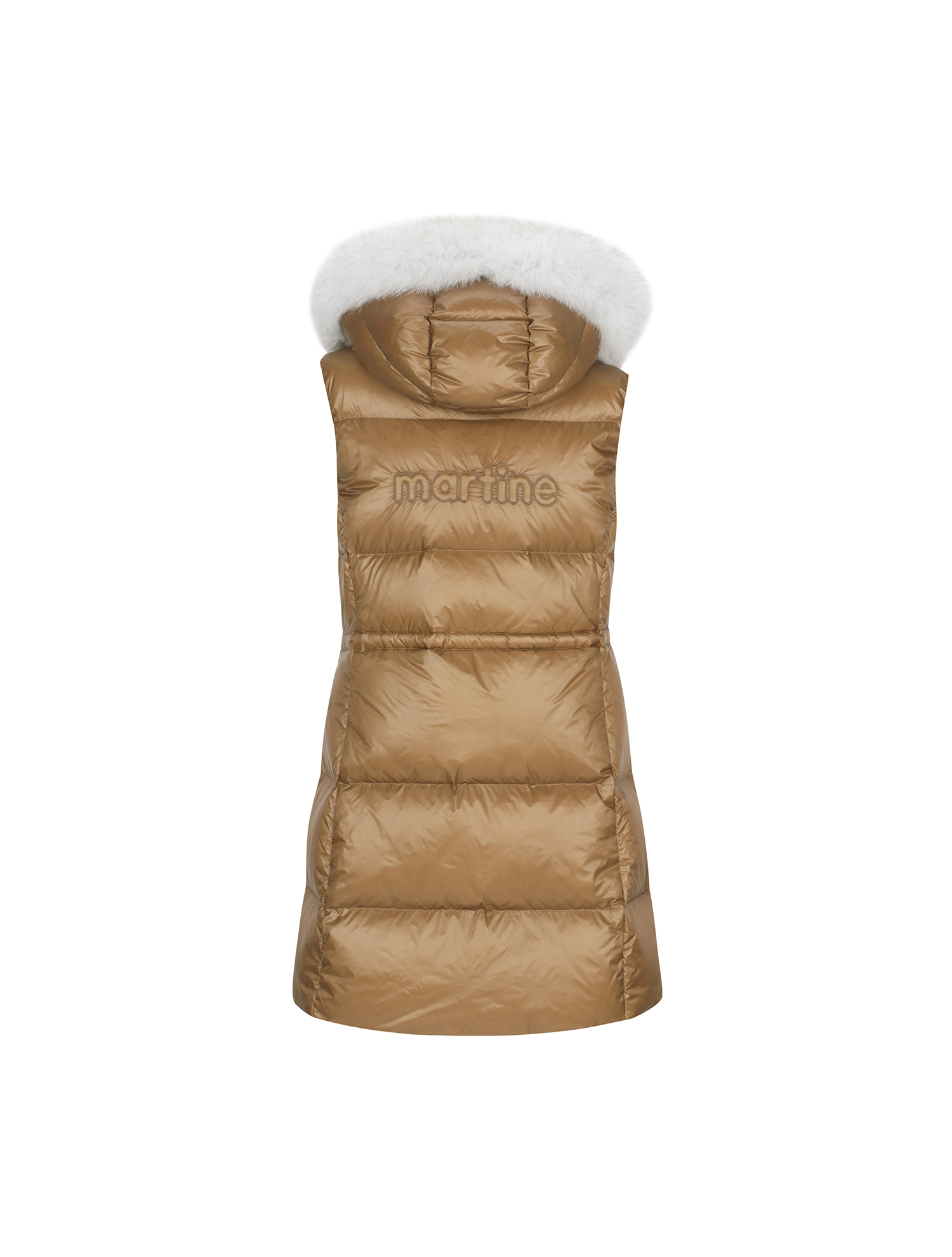 Long Down Vest_BEIGE (QW0EWV40453)