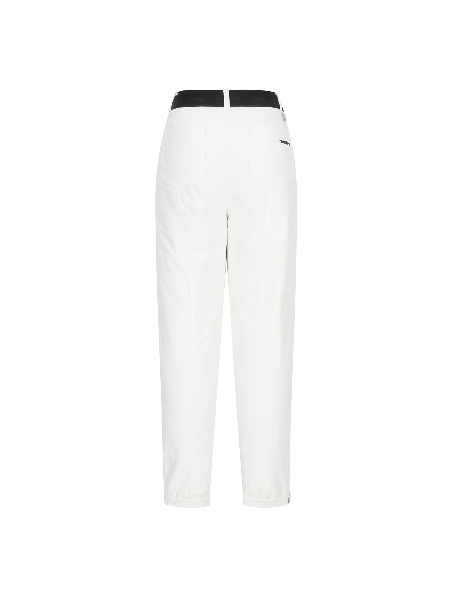 Banding Thin Down Jogger Pants_OFF-WHITE (QW0ESL40730)