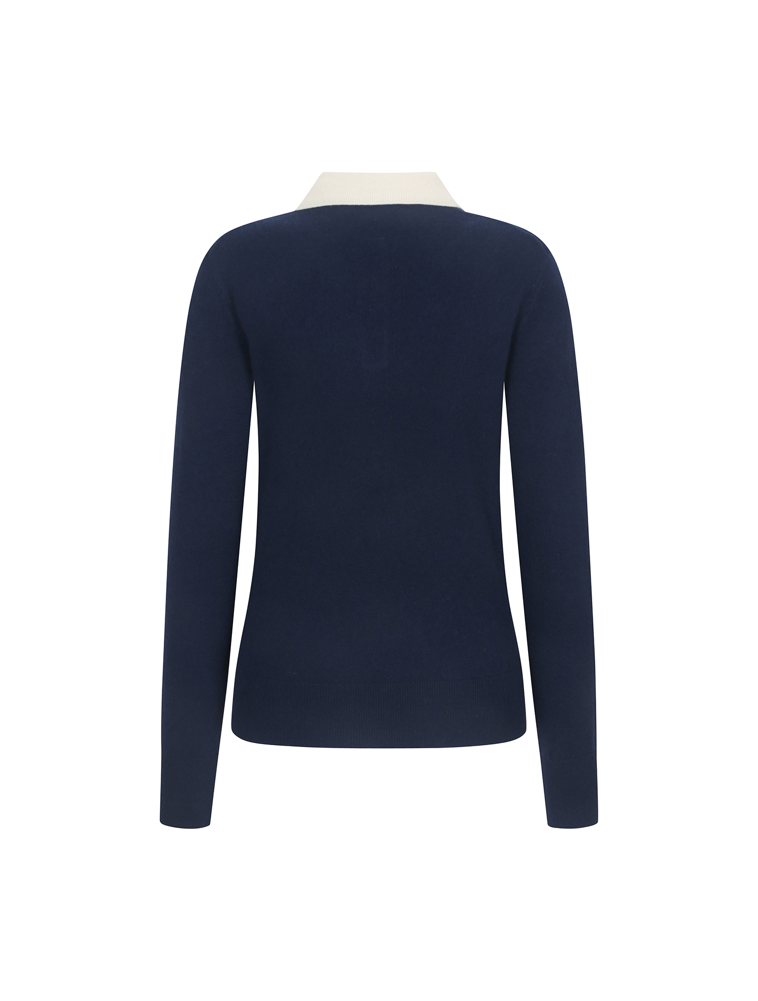 Cashmere Frill knit_NAVY (QW0ENI40349)