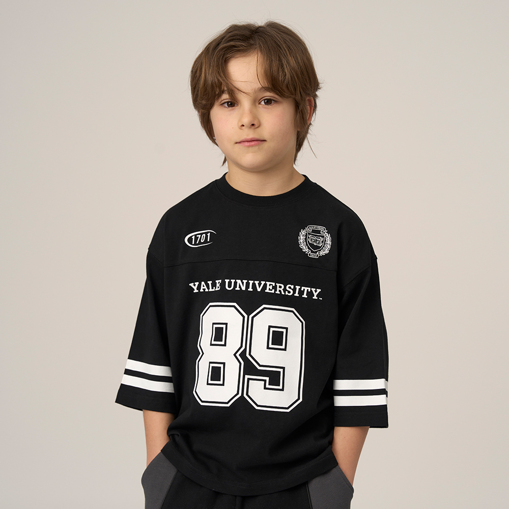 [예일키즈]더블라인 데일리 7부 티셔츠 A5S006