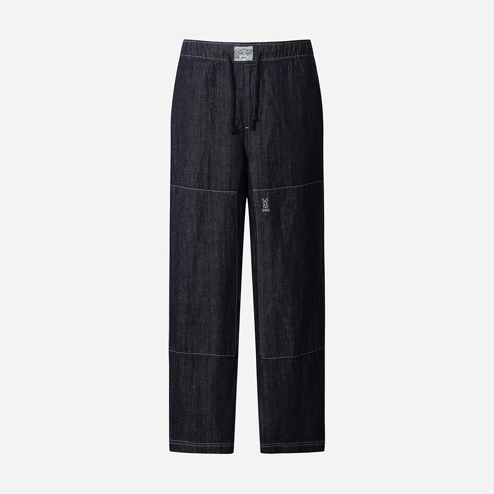 린넨 데님 팬츠(DARK INDIGO)