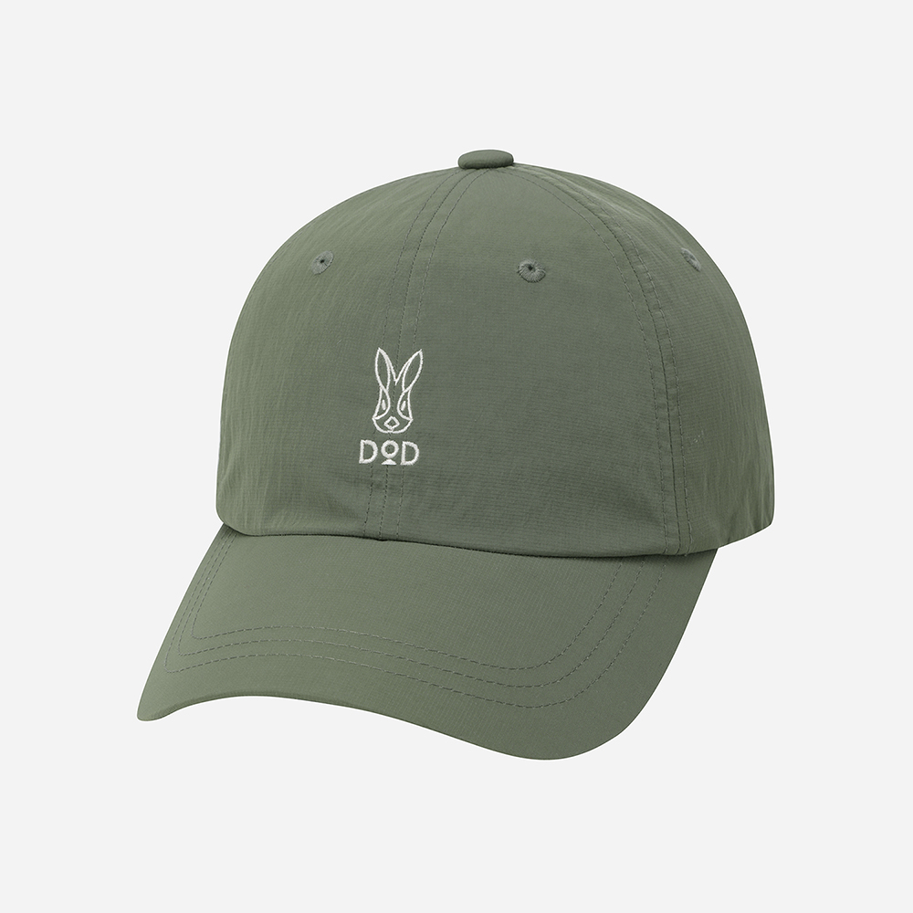 에센셜 로고 우븐 볼캡(KHAKI)