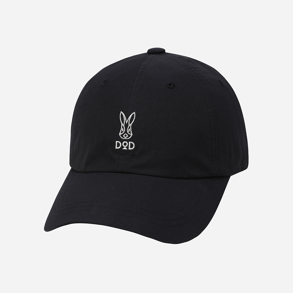 에센셜 로고 우븐 볼캡(BLACK)