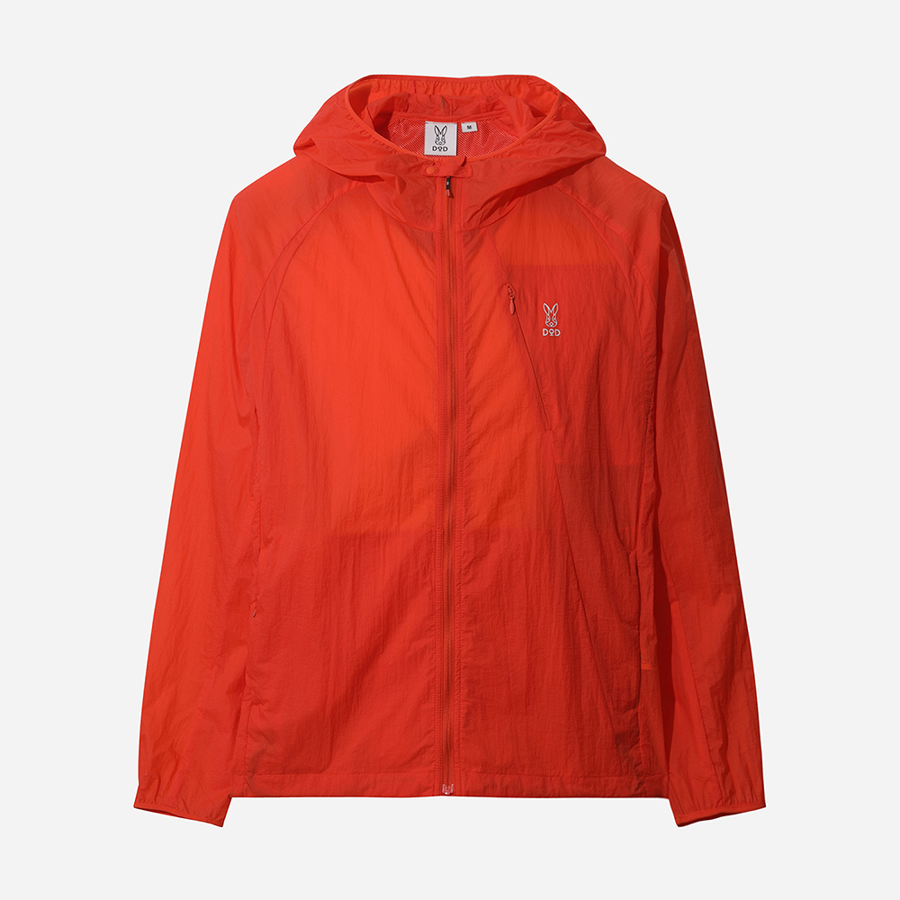 예이예이 경량 패커블 후드 자켓(ORANGE)