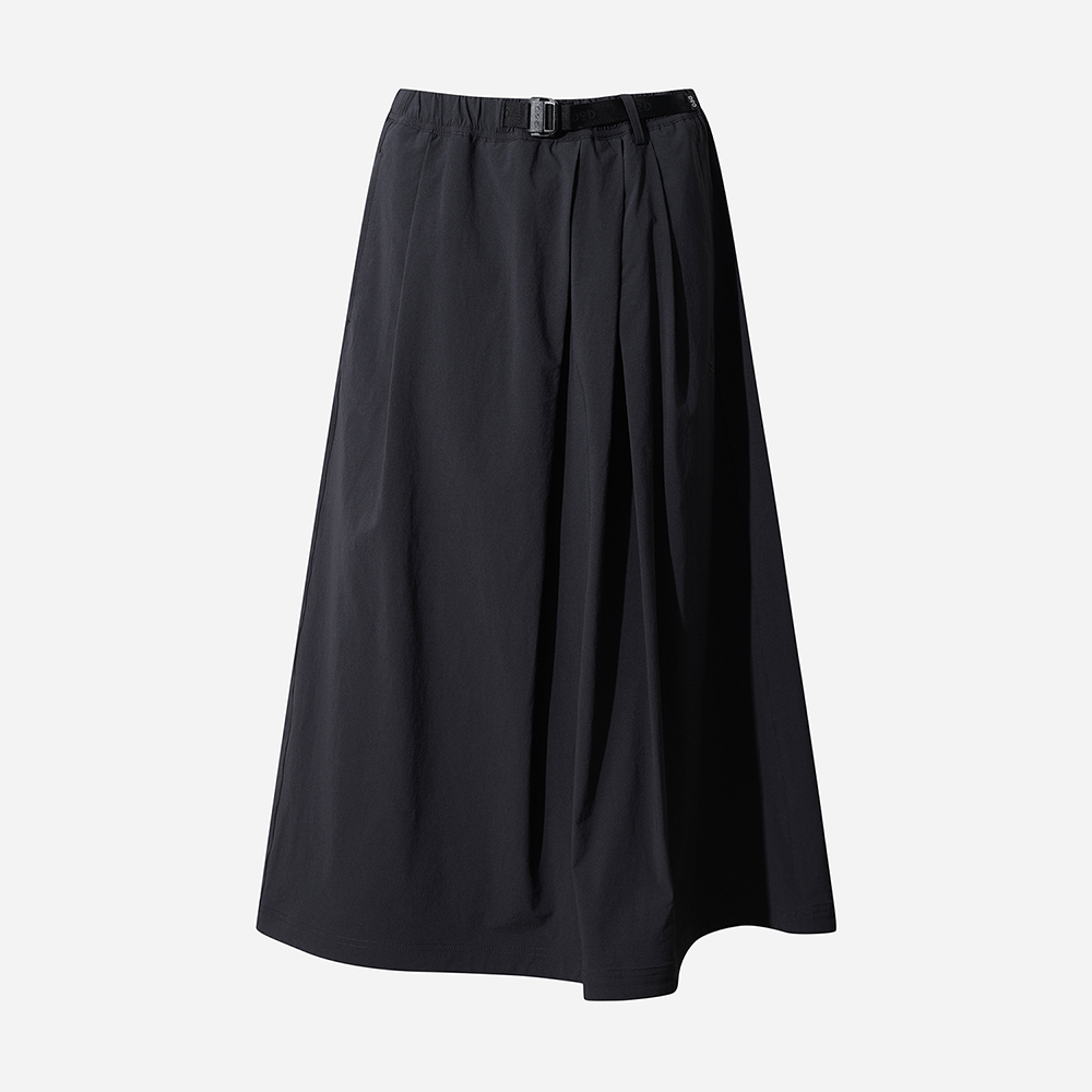 A라인 플레어 스커트 여자(BLACK)